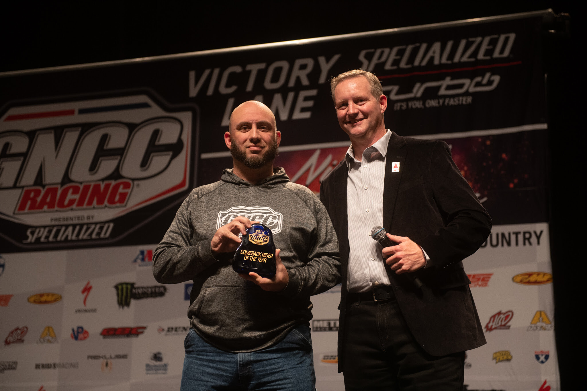 Wesley Smith was chosen as the Comeback Rider of the Year.