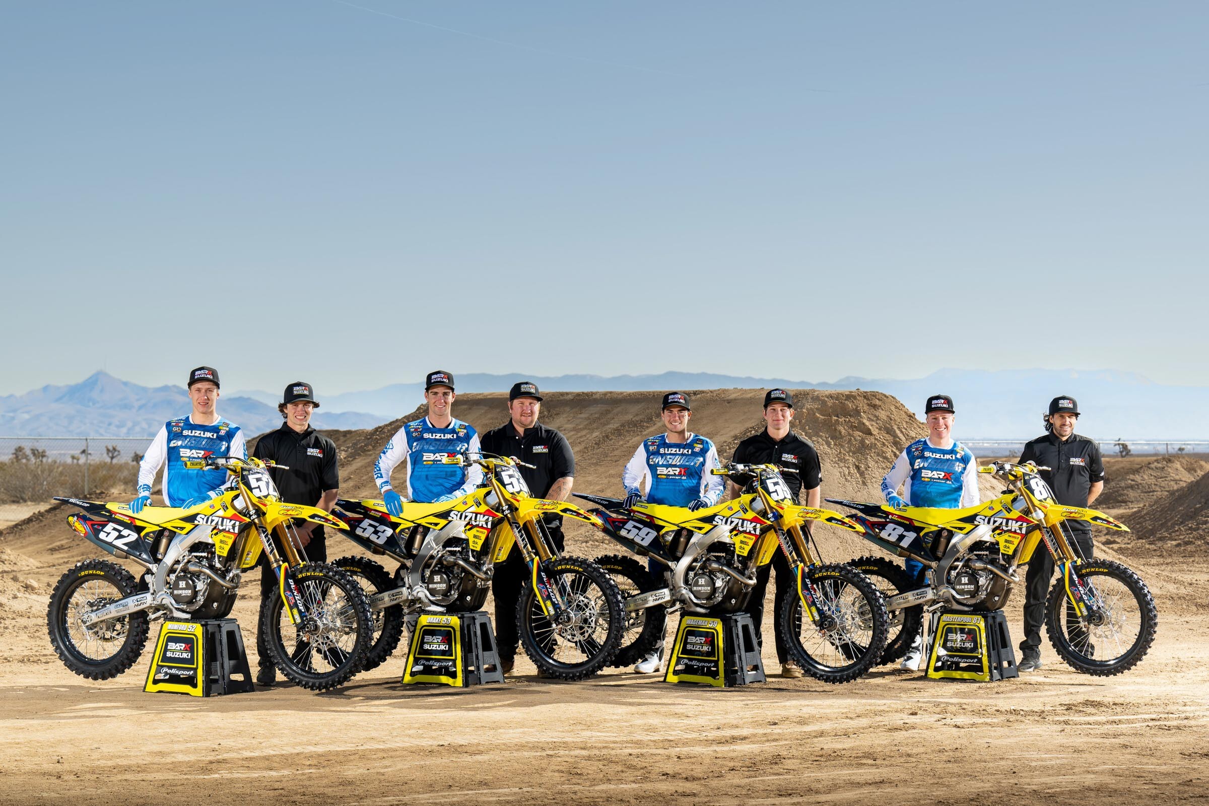 2023 BarX Suzuki roster and mechanics