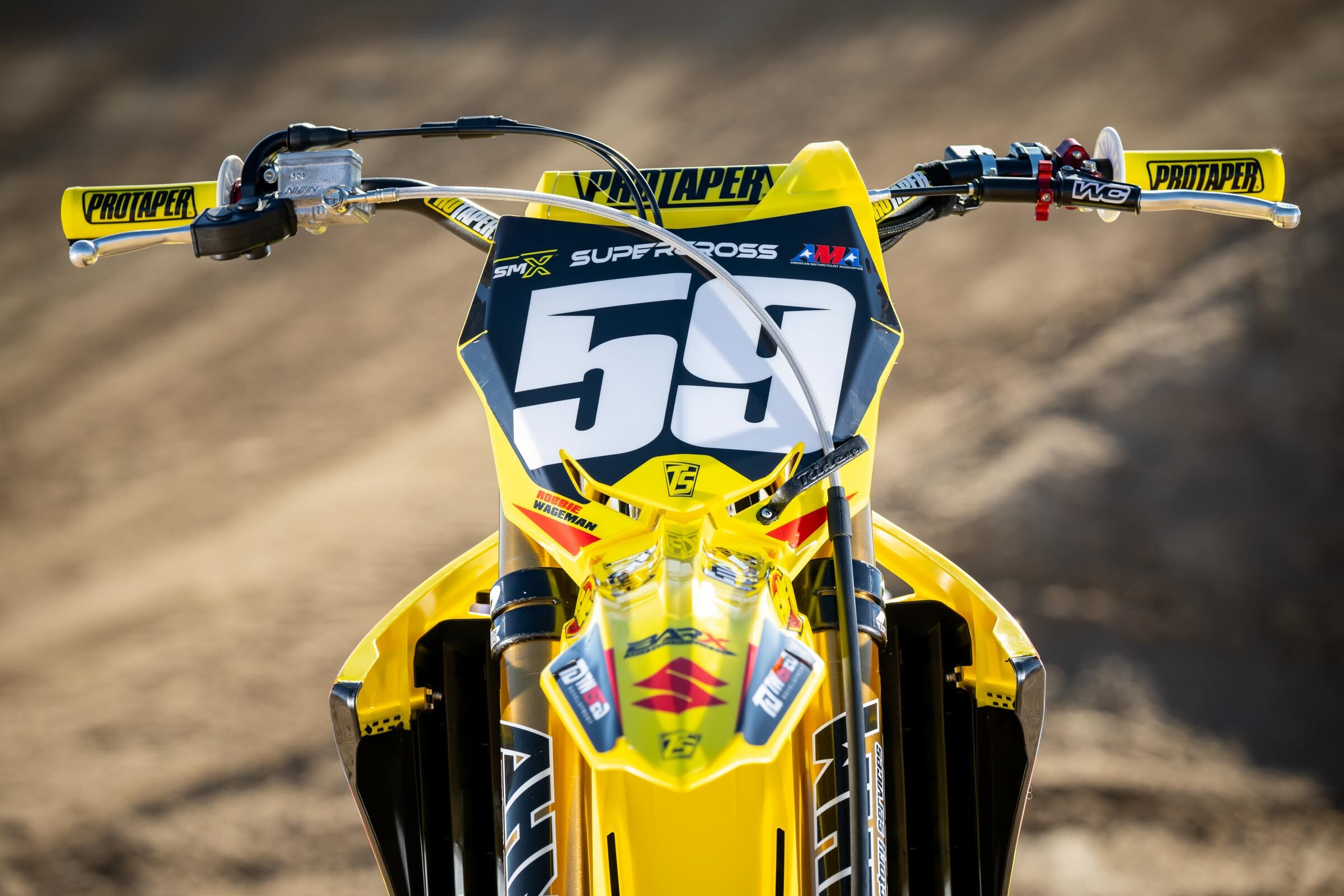 #59 Robbie Wageman's 2023 Suzuki RM-Z250