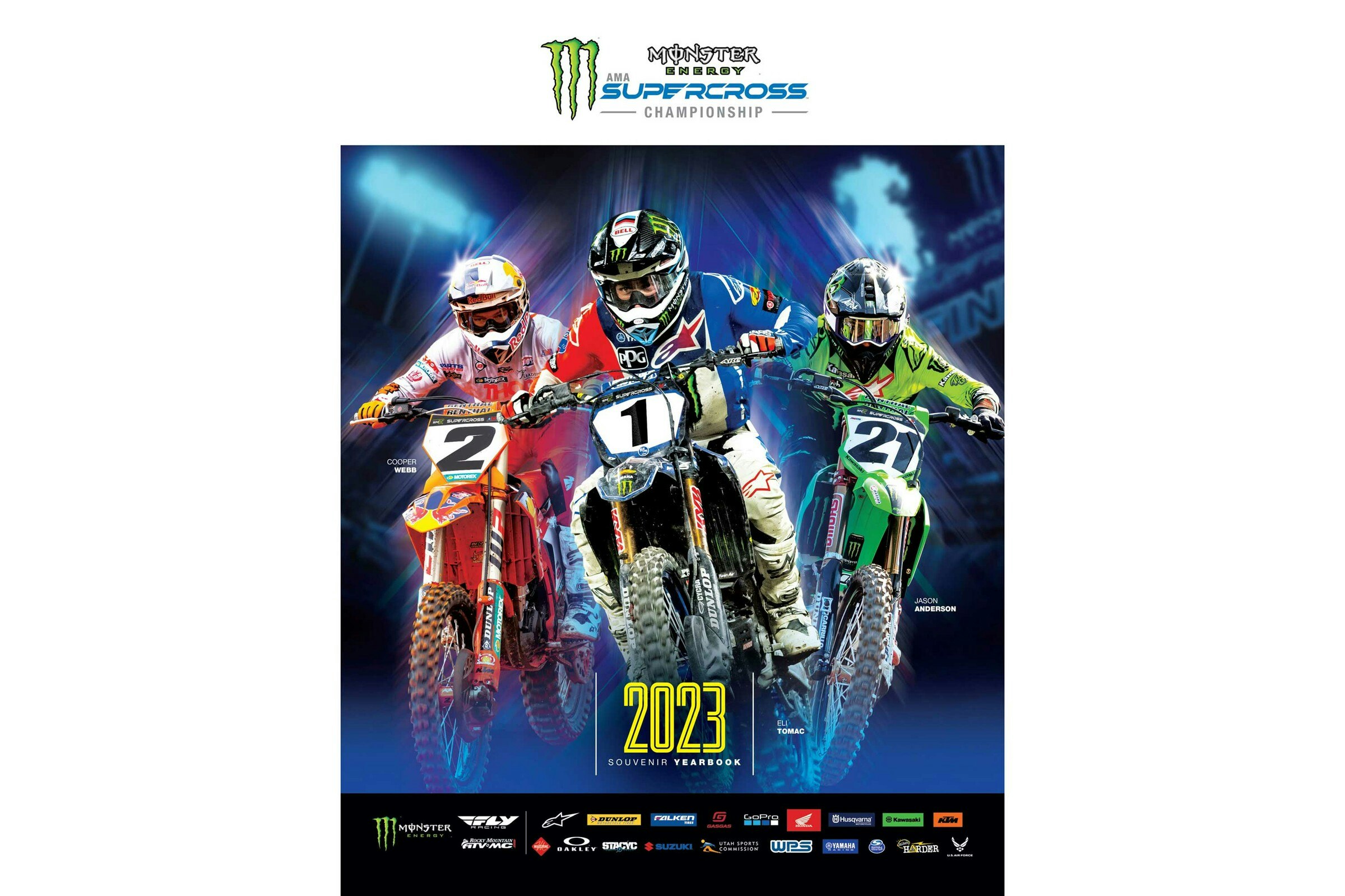 2023 Monster Energy AMA Supercross Souvenir Yearbook