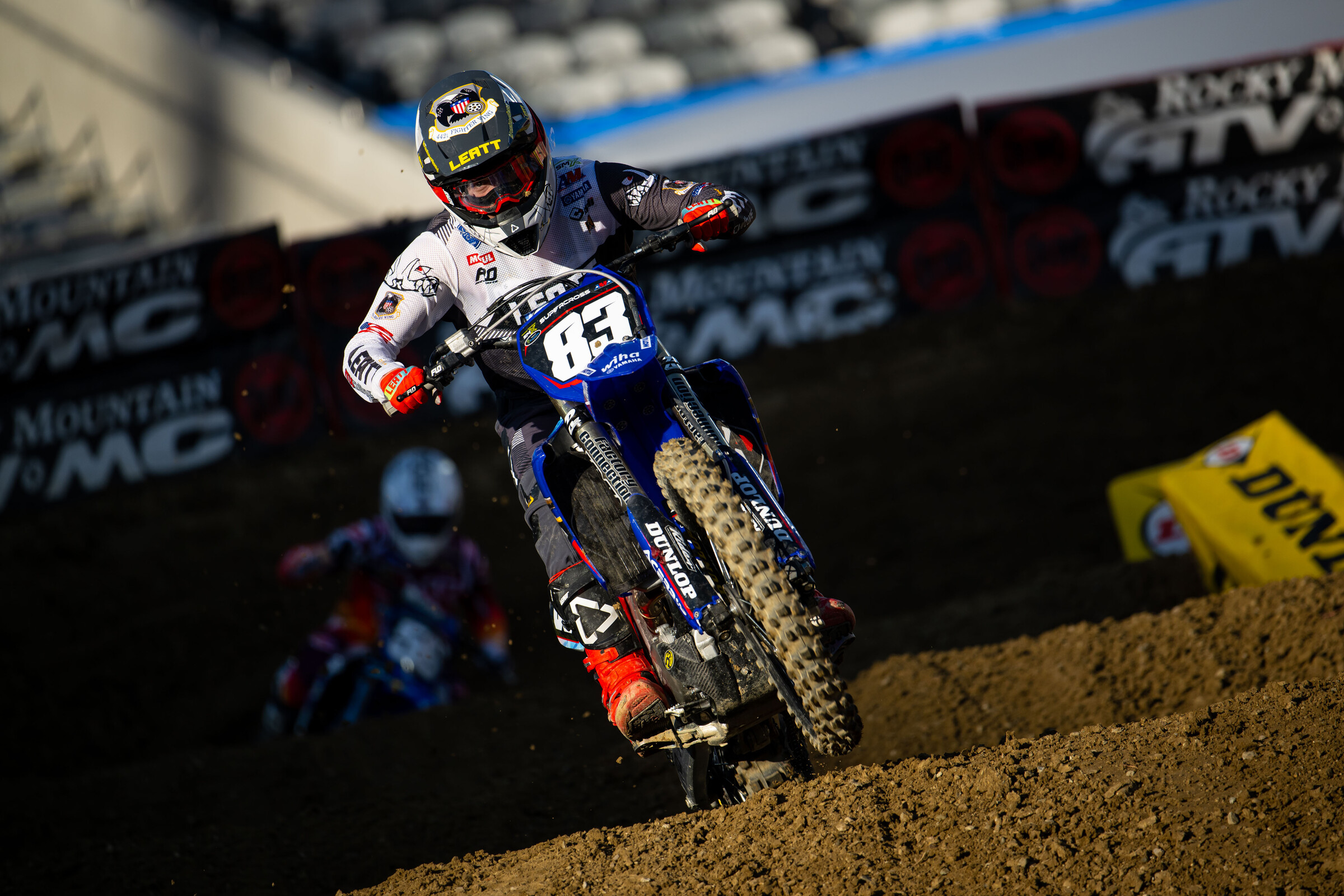 Thompson at the San Diego Supercross.