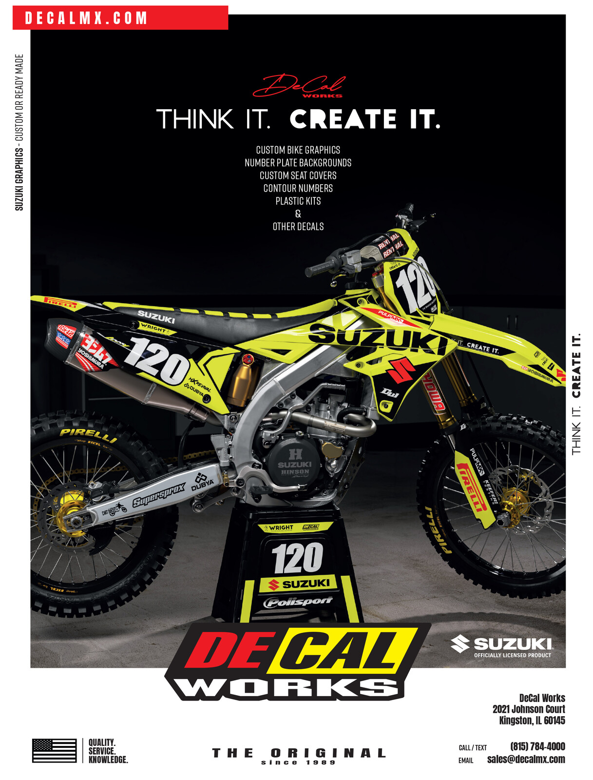 Advertisement: DeCal Works