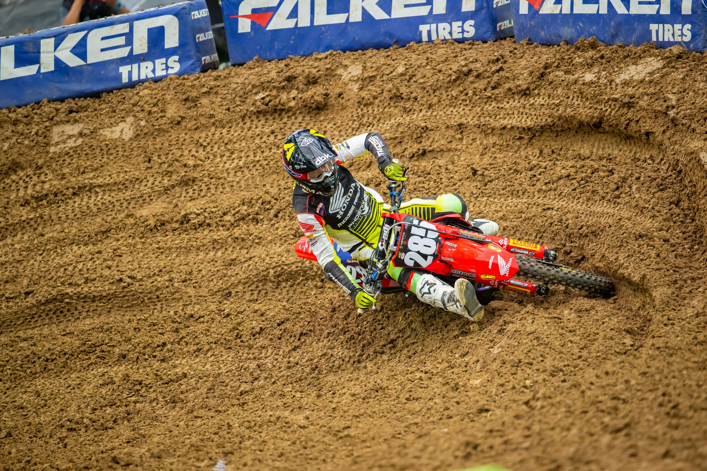 Coty Schock would end up P12 in the main event at Houston.