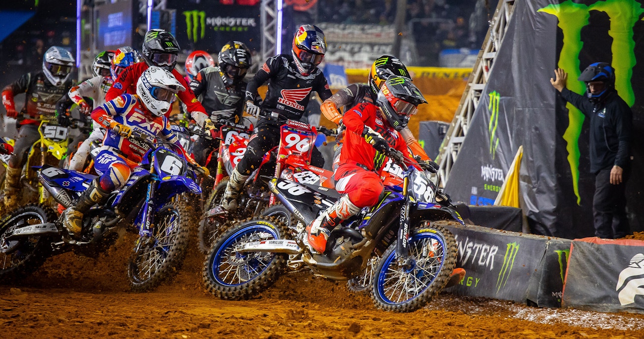 Stats, quotes, video logs and more from the 2023 Arlington Supercross