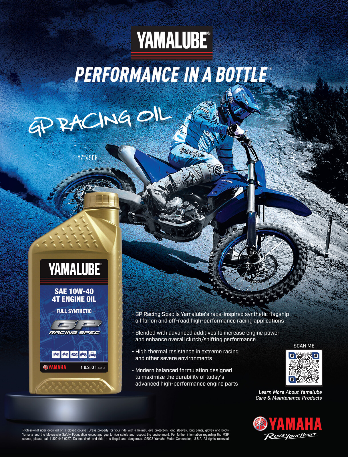 Advertisement: Yamalube