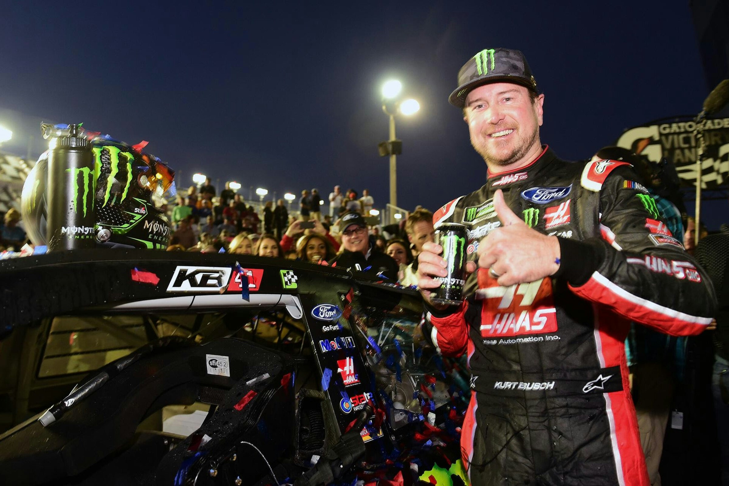 NASCAR's Kurt Busch Named Grand Marshal for AFT Daytona Short Track Doubleheader