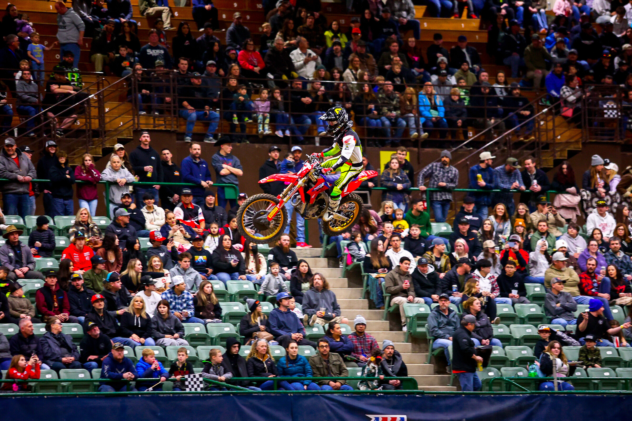 Kyle Peters and Phoenix Racing Honda continue to roll in AMA Arenacross.