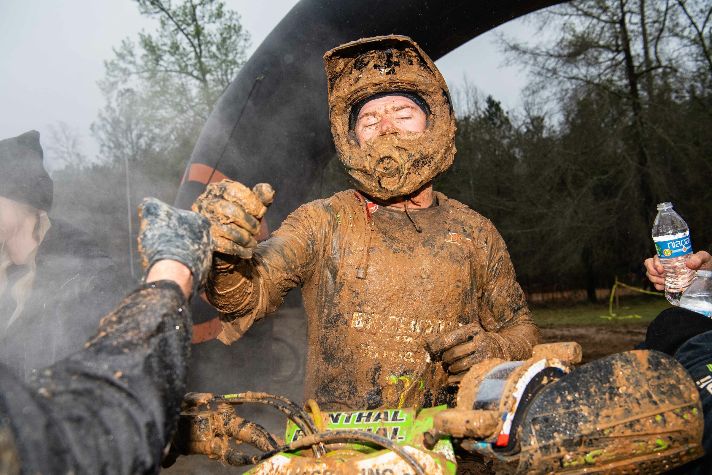 Josh Strang finished second.