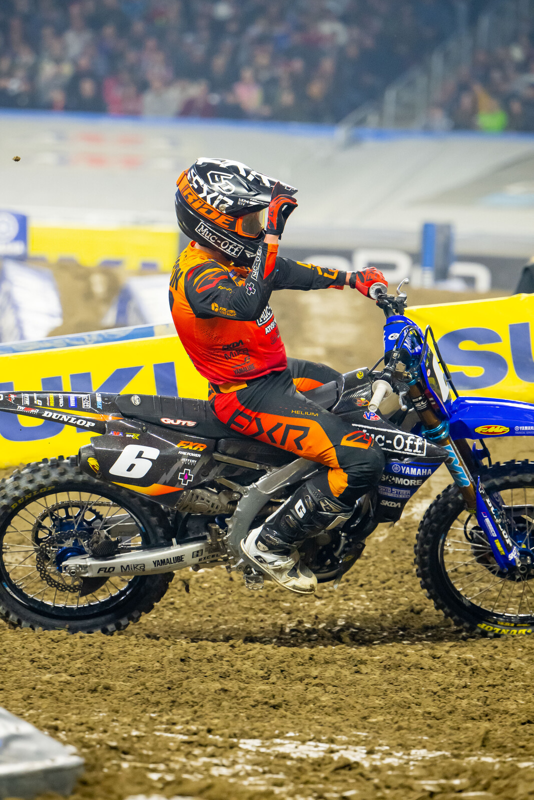 Martin after taking the heat race win.