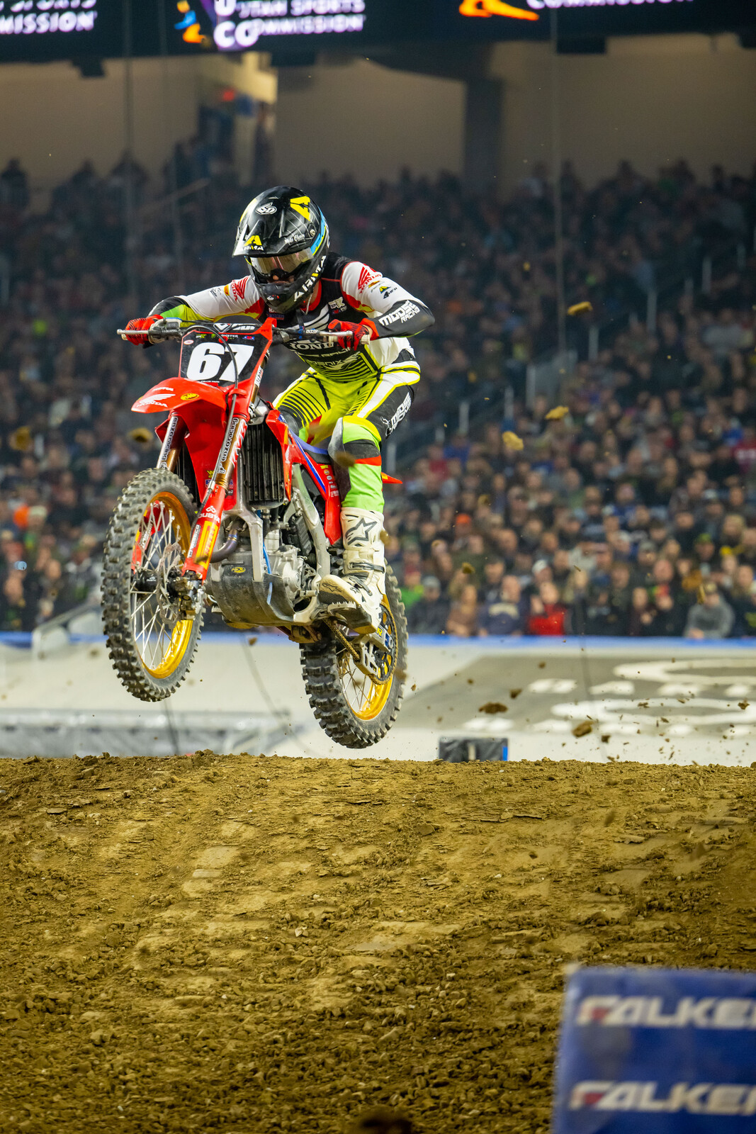 Cullin Park put in a career-best seventh place finish in his 12th 250SX main event finish.