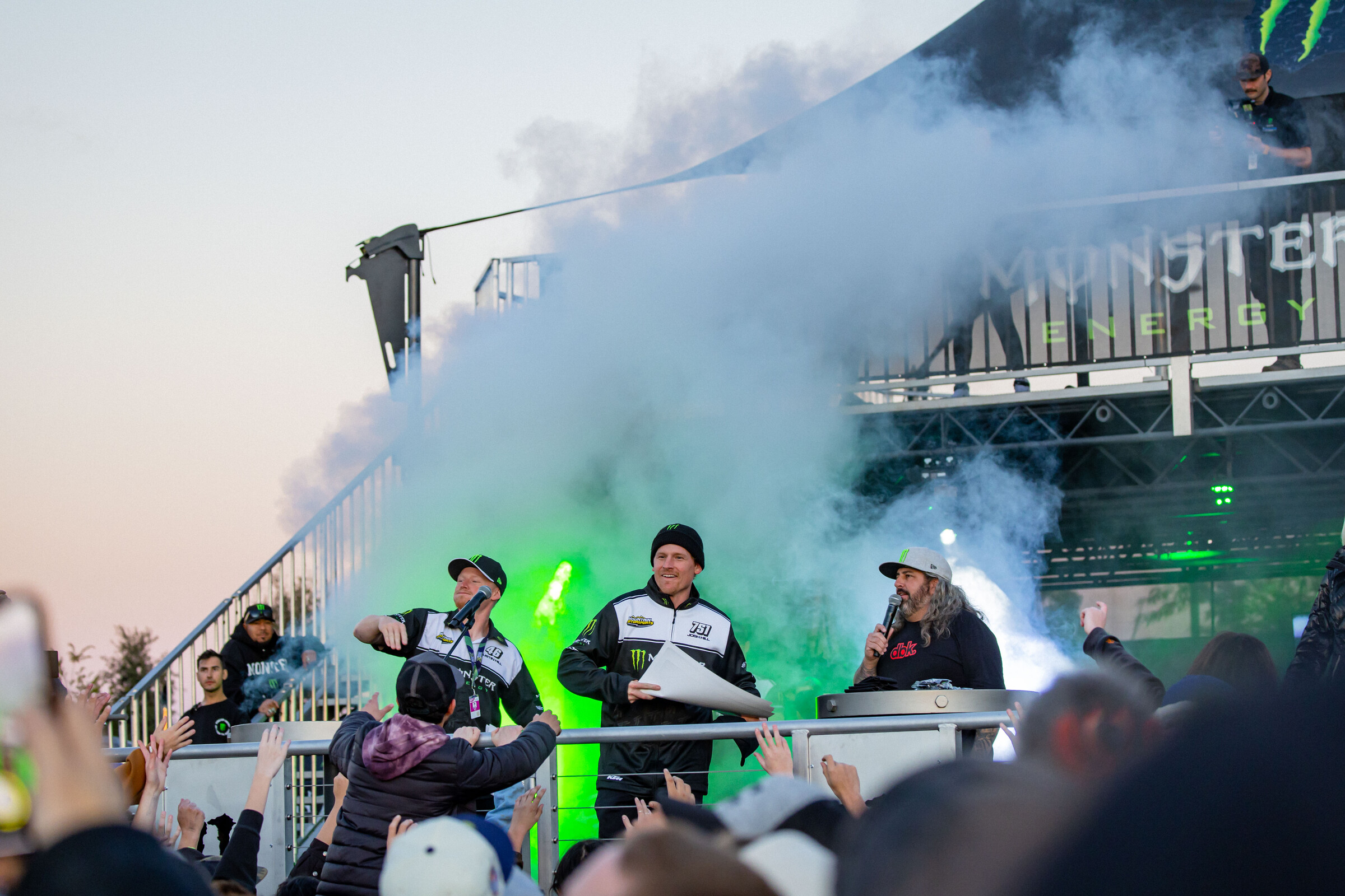 The Hill brothers at the 2023 San Diego Supercross.