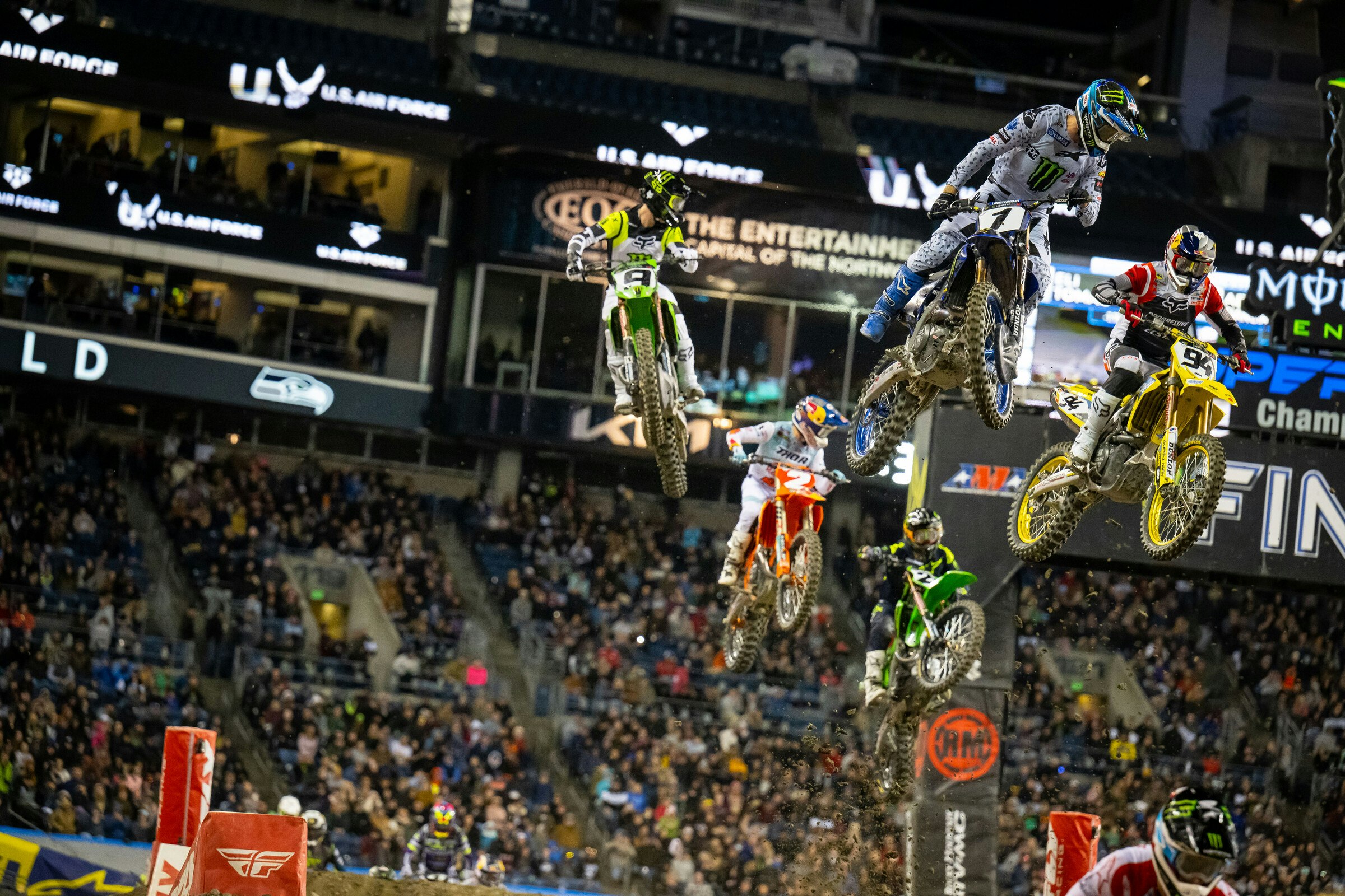 Watch: Seattle Supercross Main Event Highlights & Results