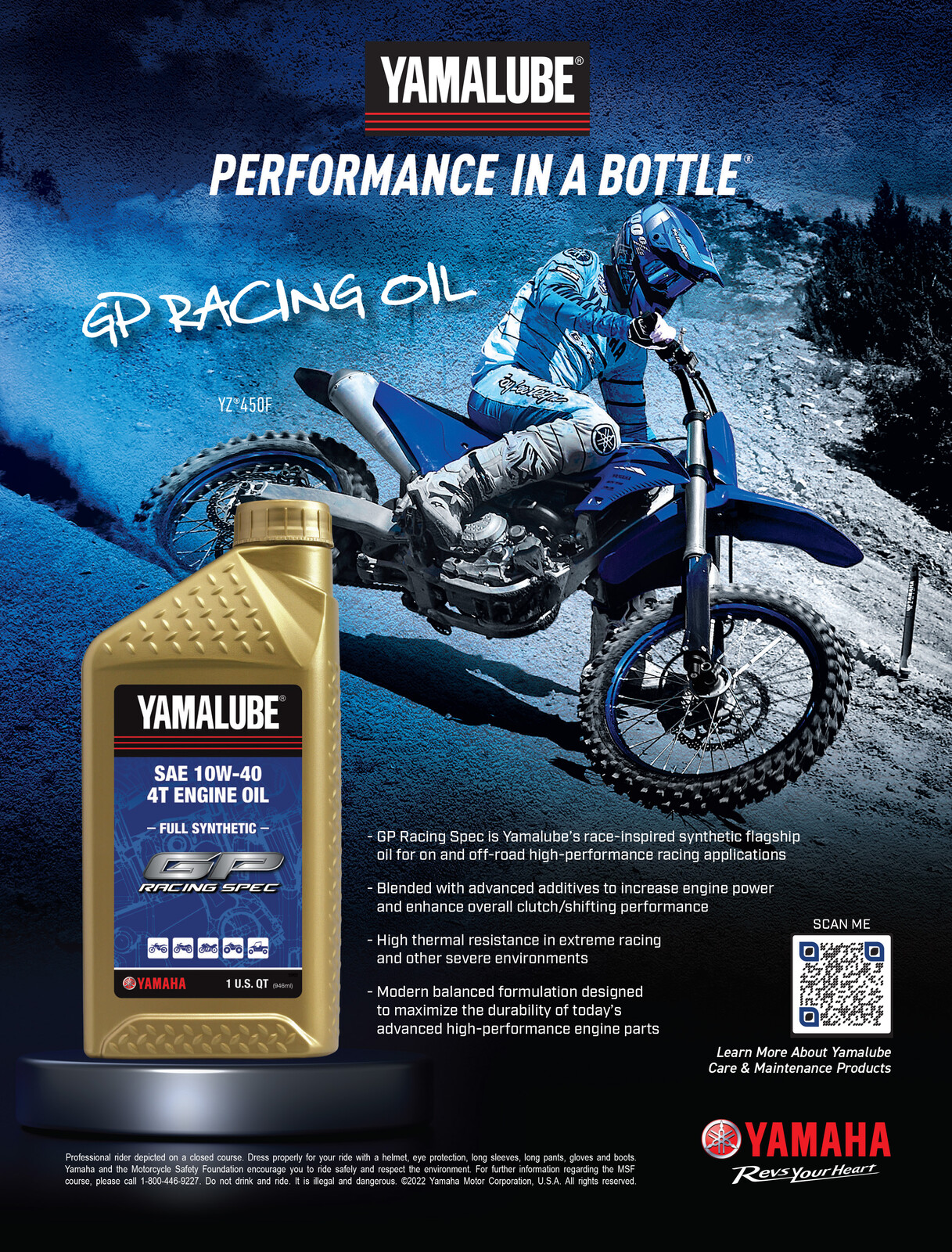 Advertisement: Yamalube