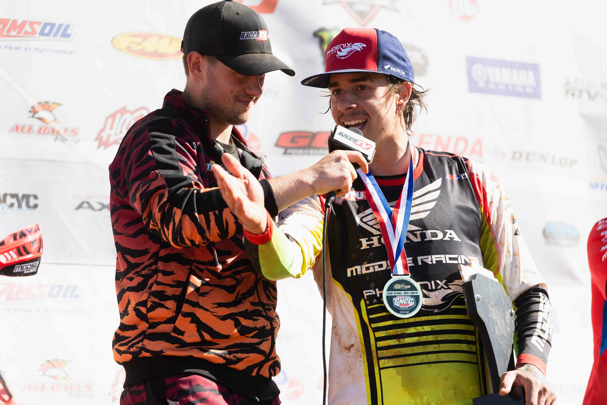 Ruy Barbosa celebrating his first ever XC2 race win.