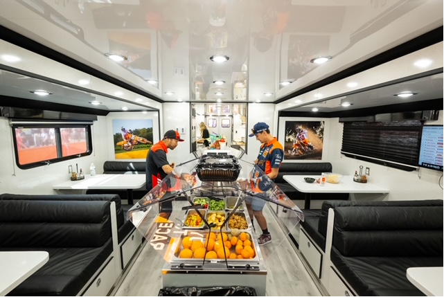 Red Bull KTM Showcases New Hospitality Truck First Of Its Kind In SX