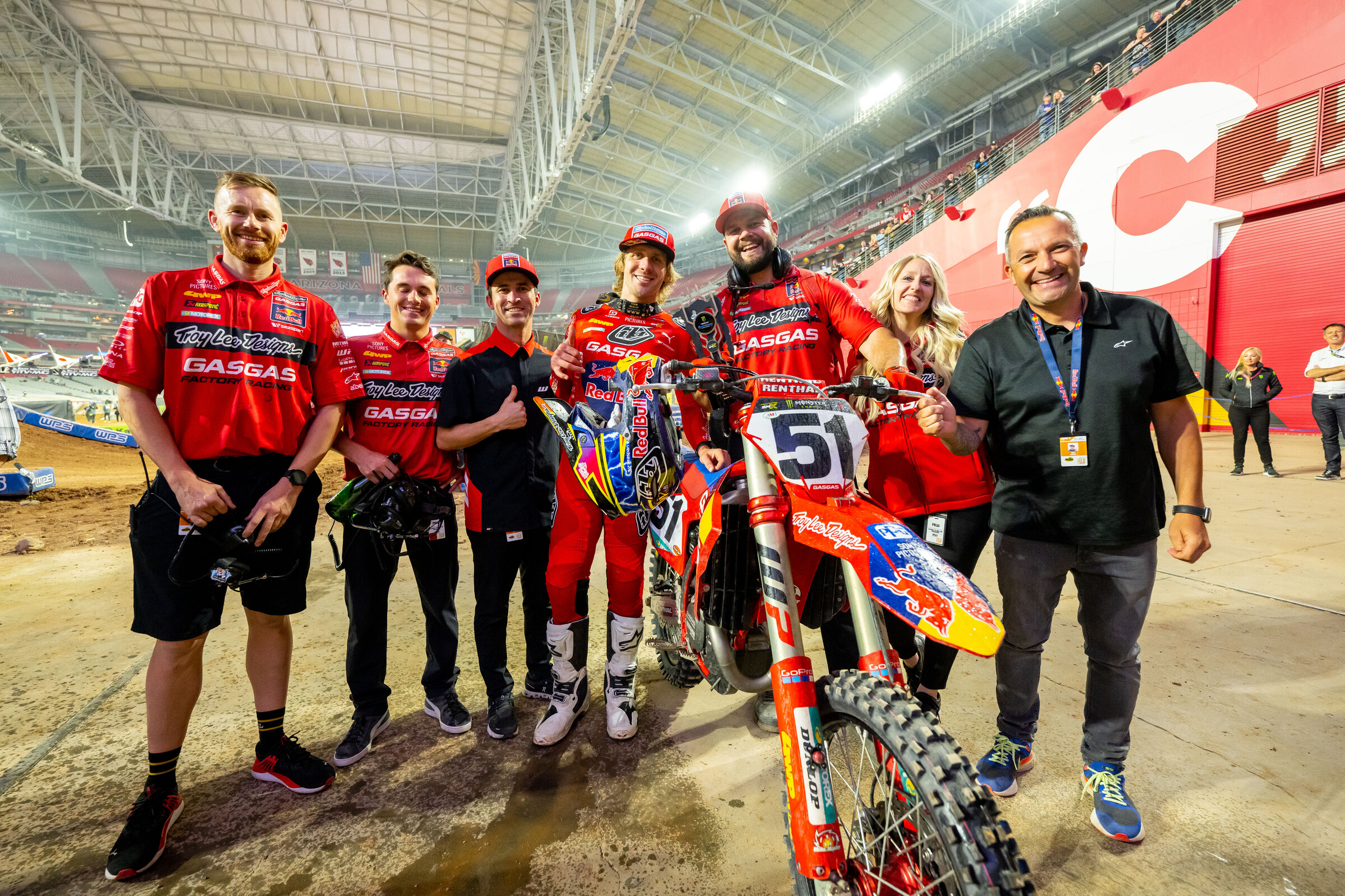 Through the first 12 rounds of 2023, Barcia sits fifth in the 450SX standings.