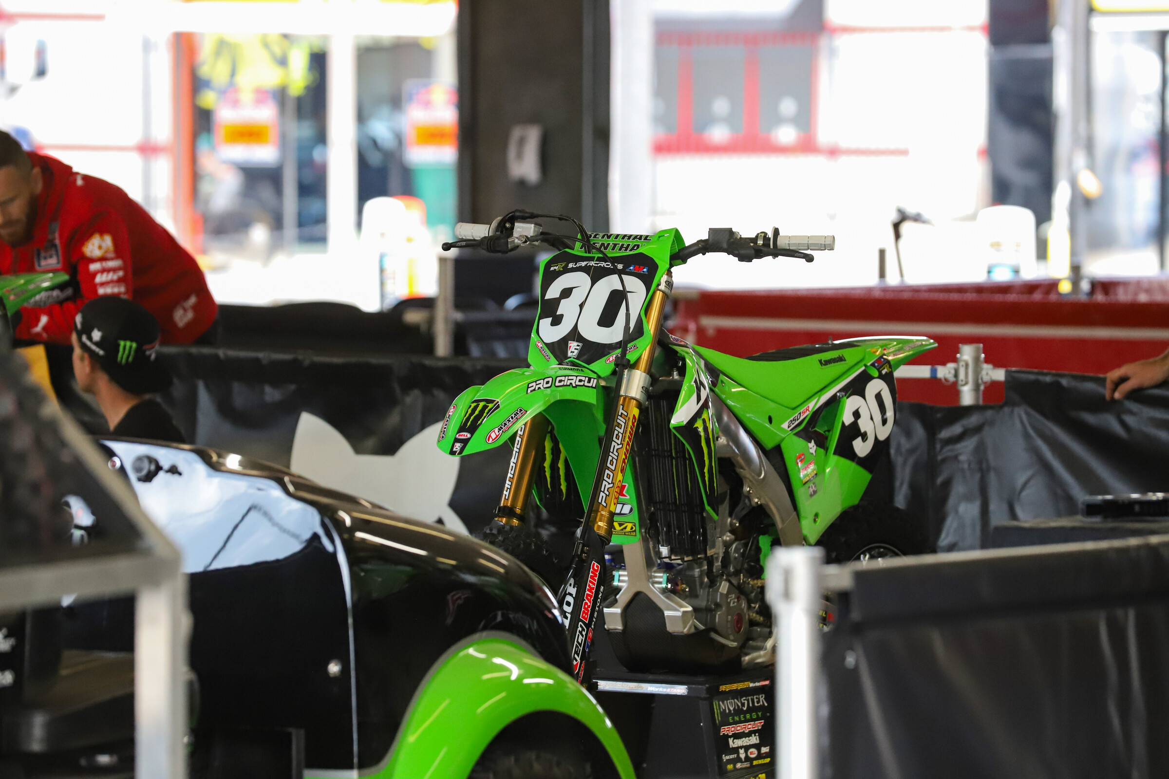 Jo Shimoda's race machine set for his return this weekend.