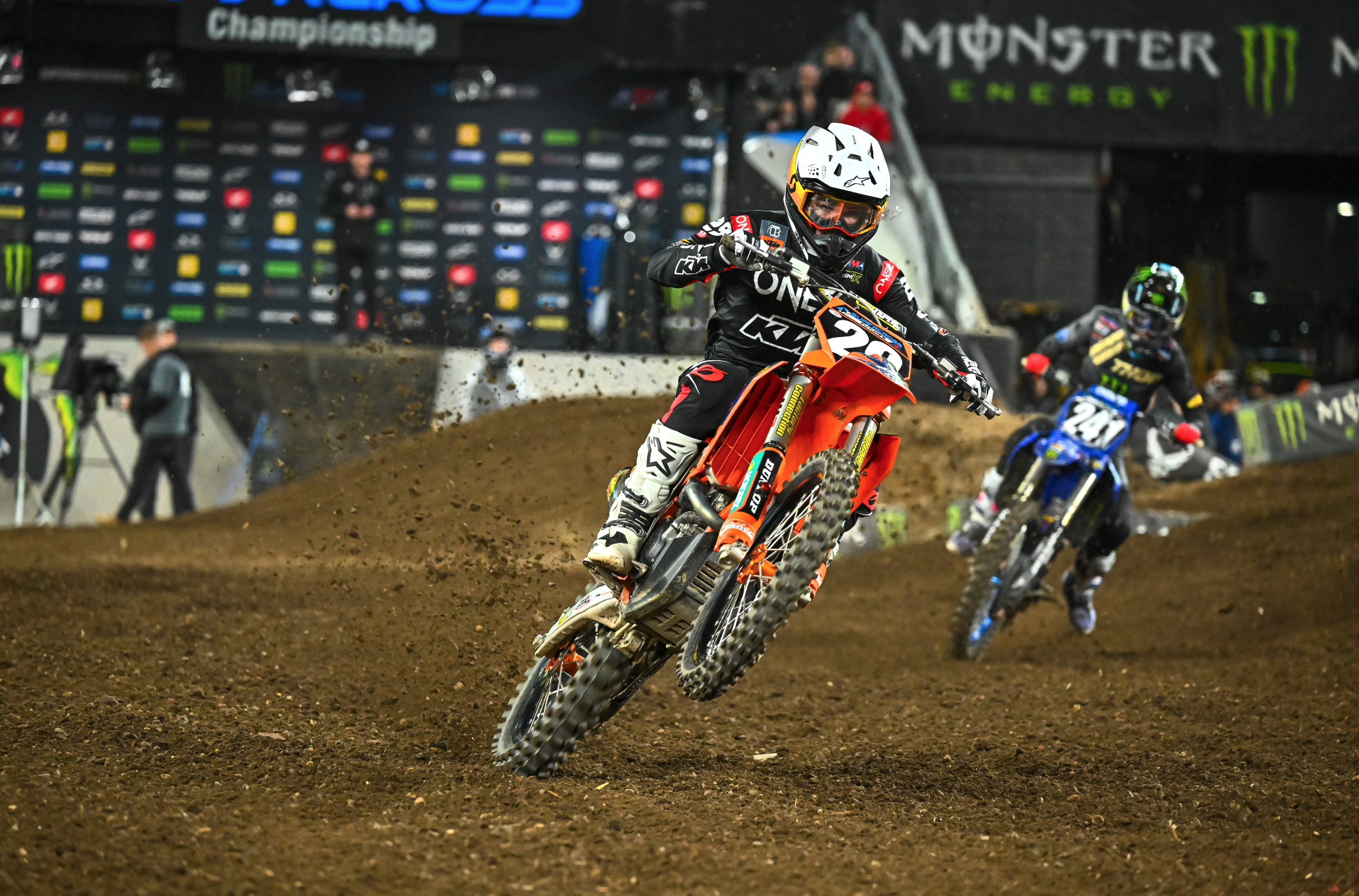 Julien Beaumer leads Daxton Bennick