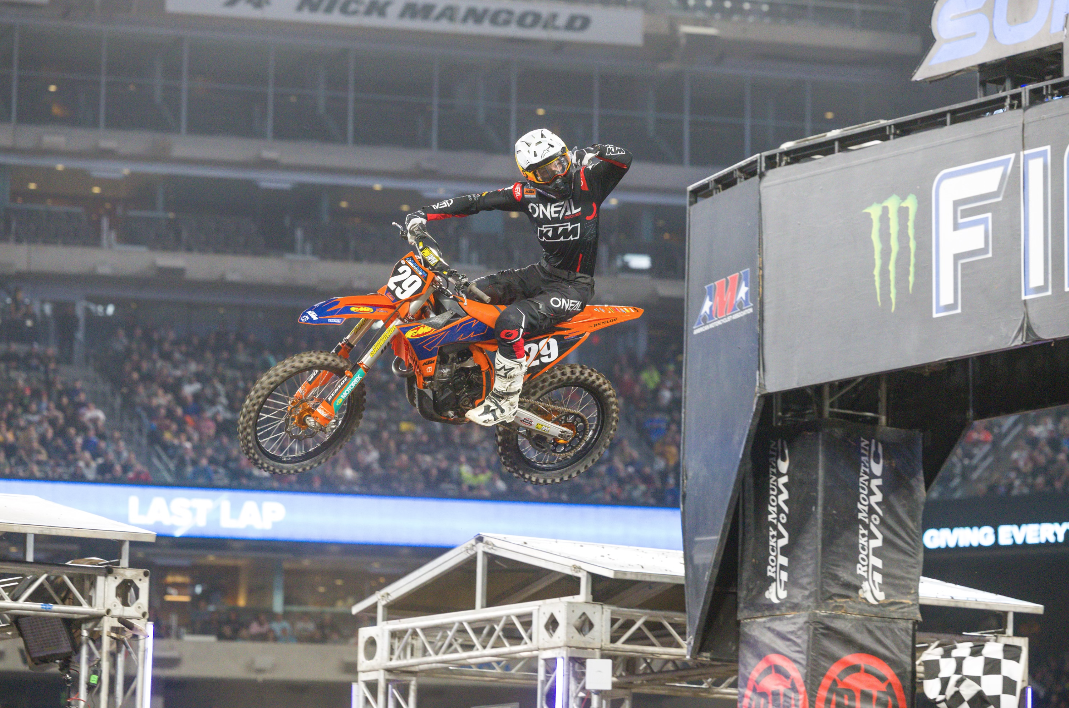 Julien Beaumer takes the 250SX Futures main event win.