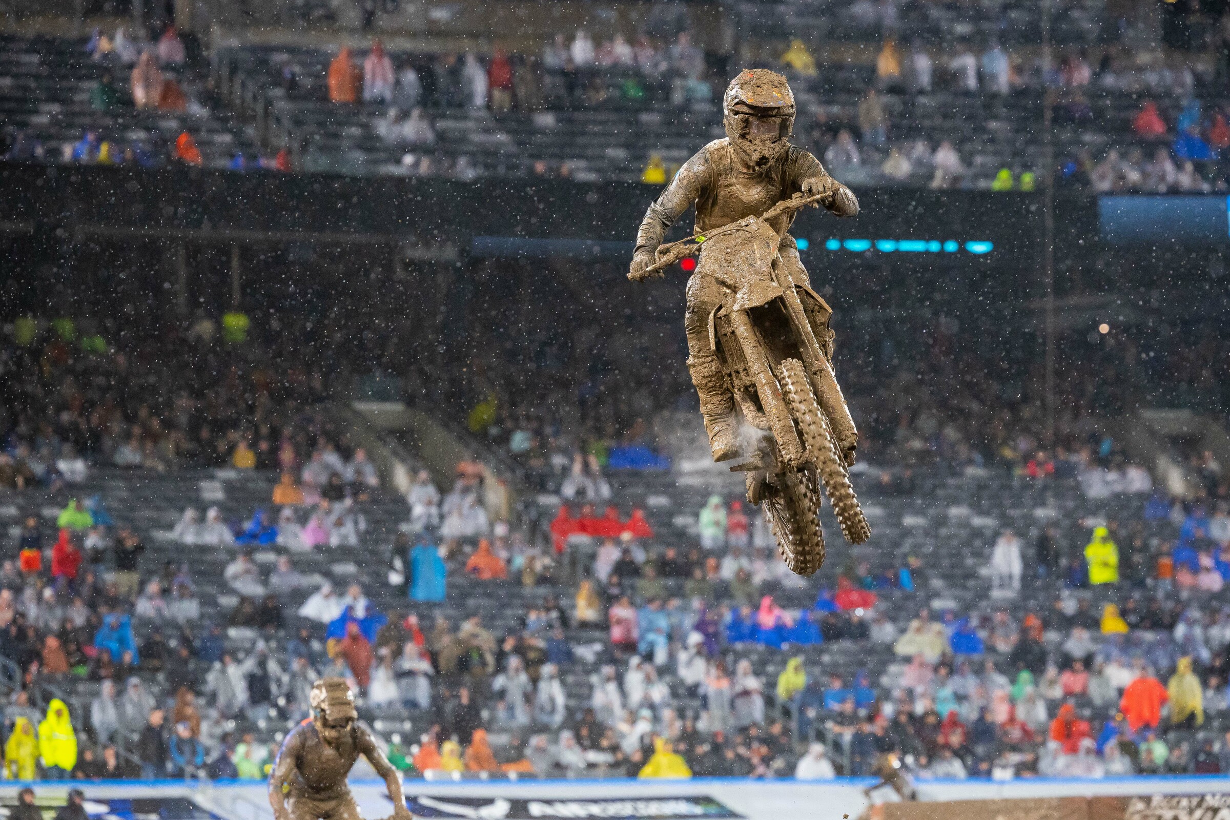 ...during the rain...