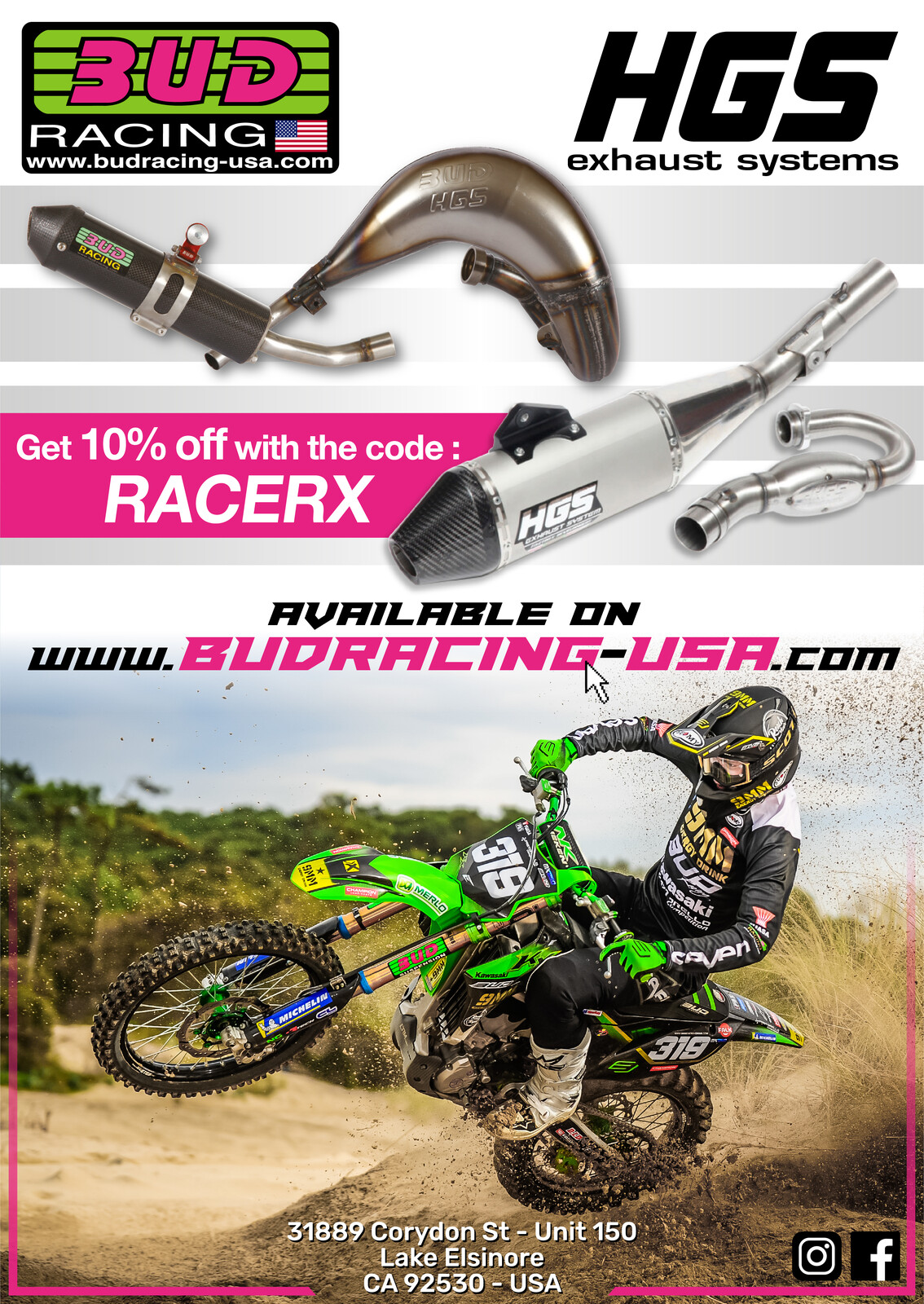 Advertisement: Bud Racing