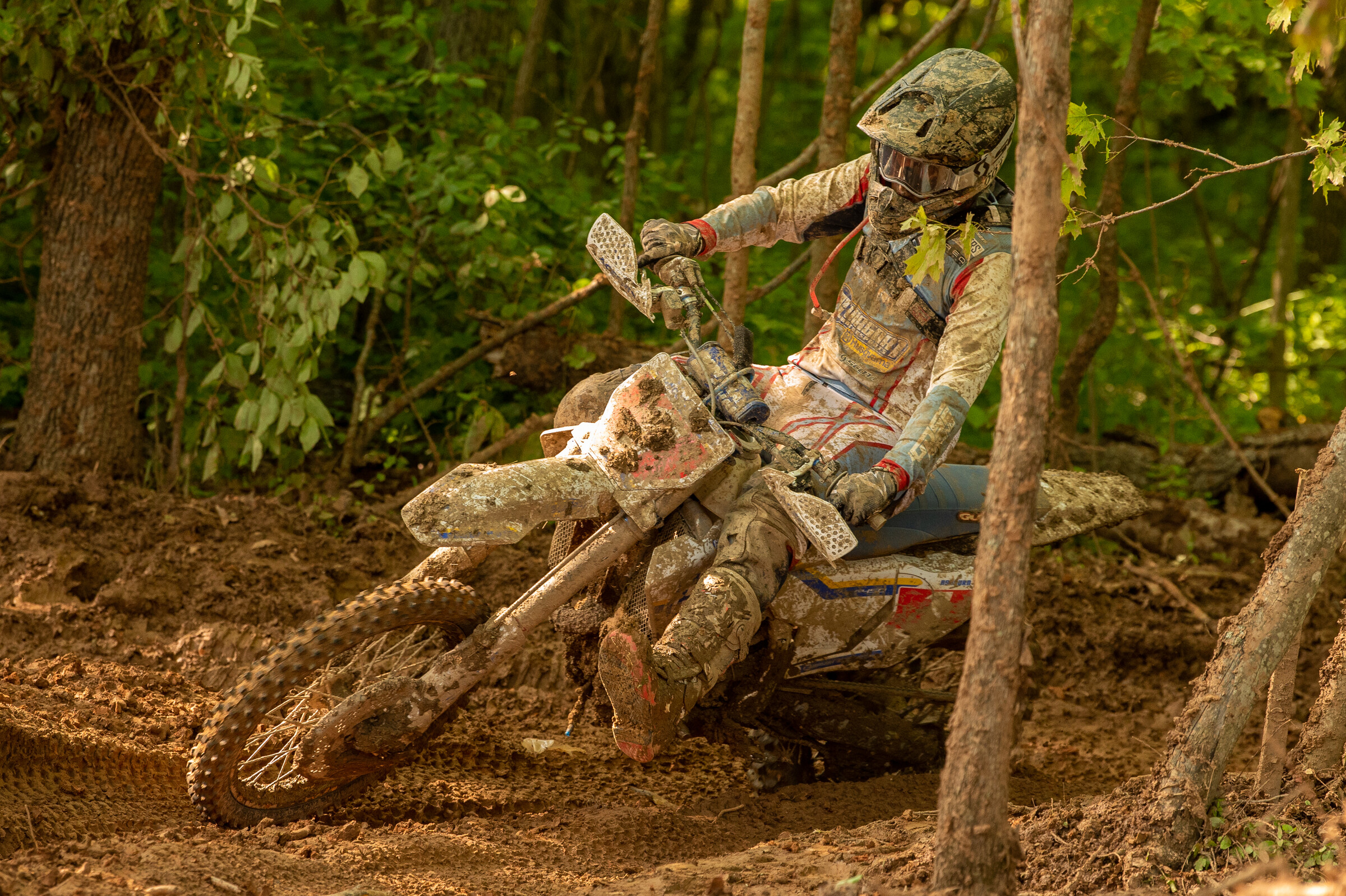 Defending champ Jordan Ashburn snagged his first win of the season at John Penton.