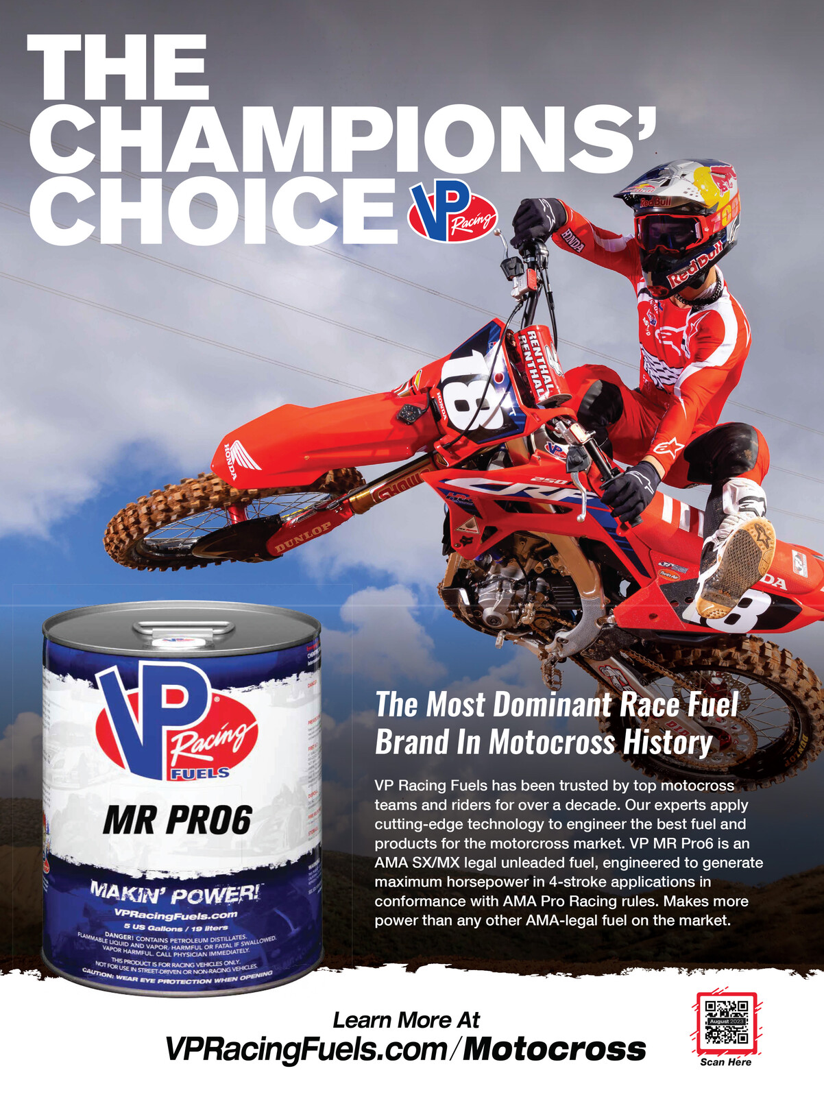 Advertisement: 037-RX26-8-VP Fuels