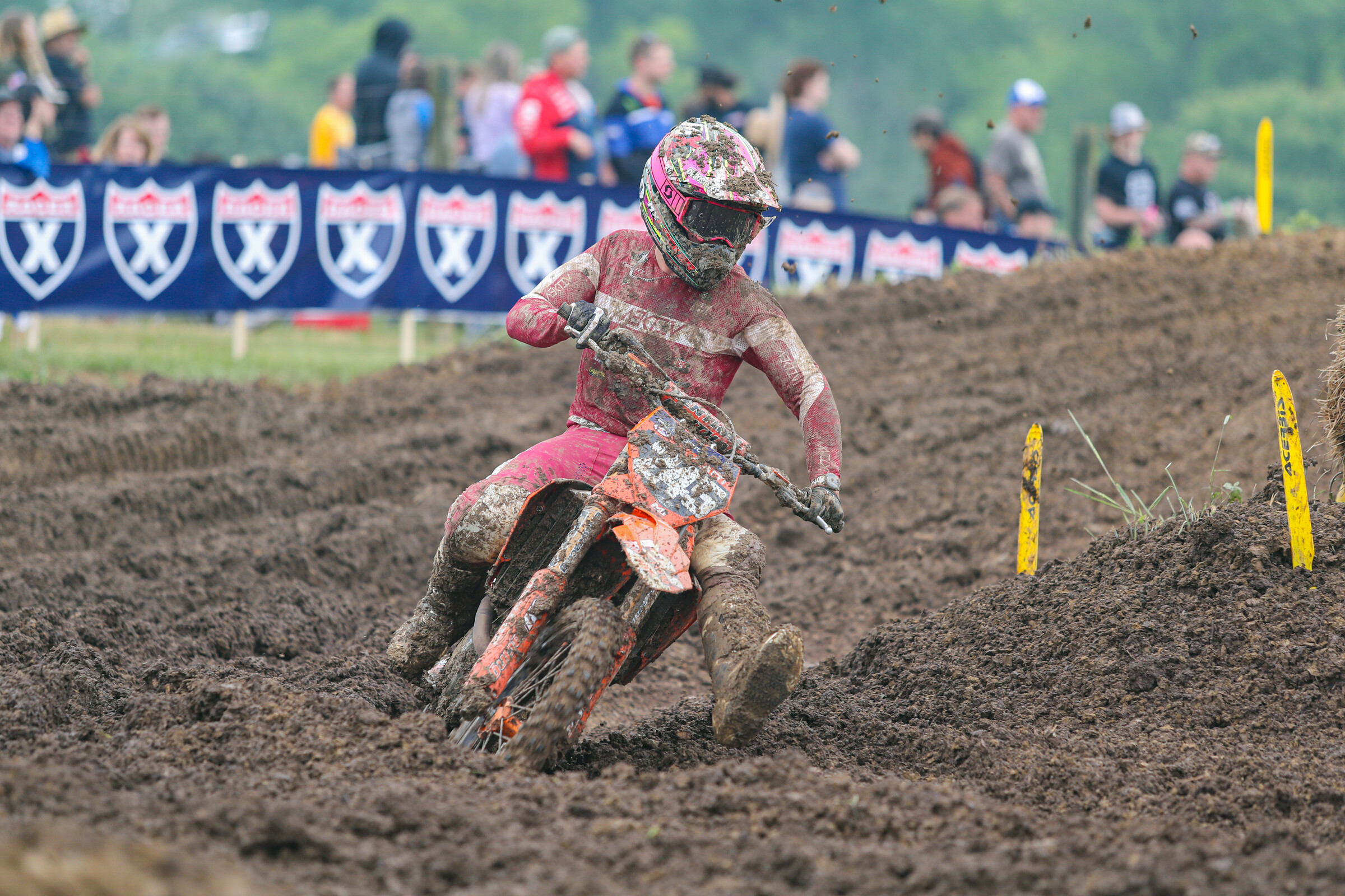 Jorgensen in the same turn at High Point Raceway in his pro debut one year later.