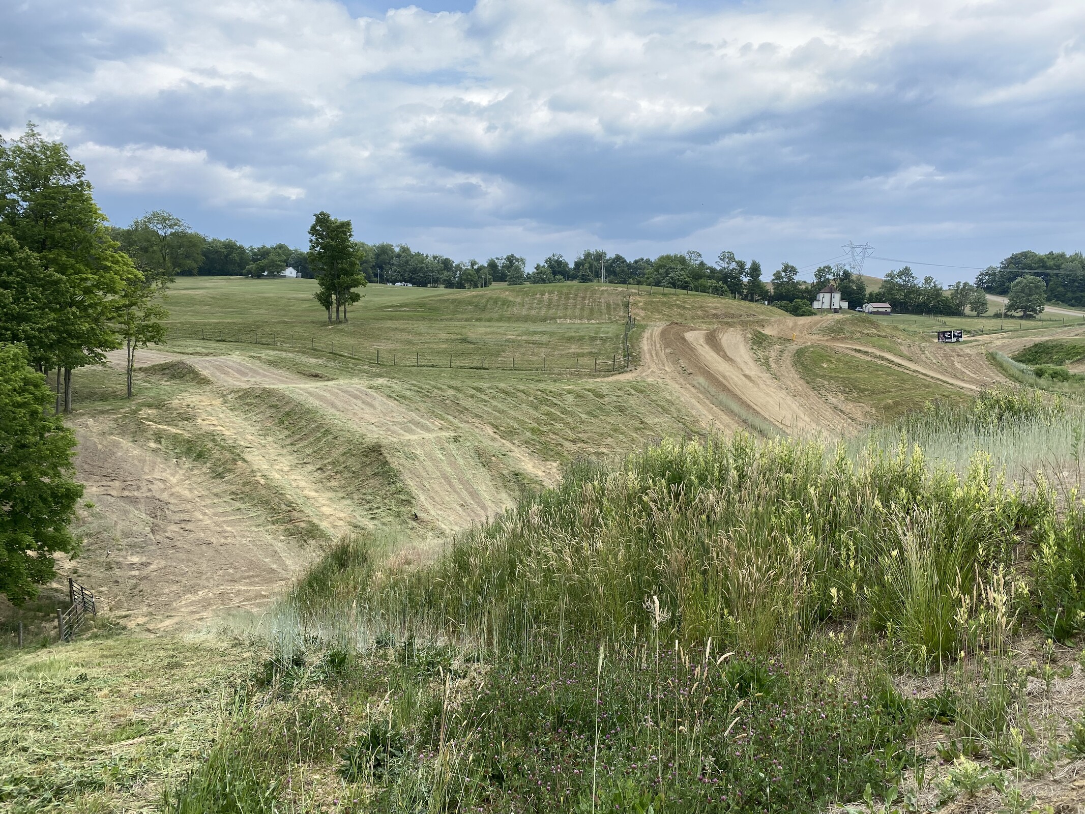 Before picture of High Point Raceway.