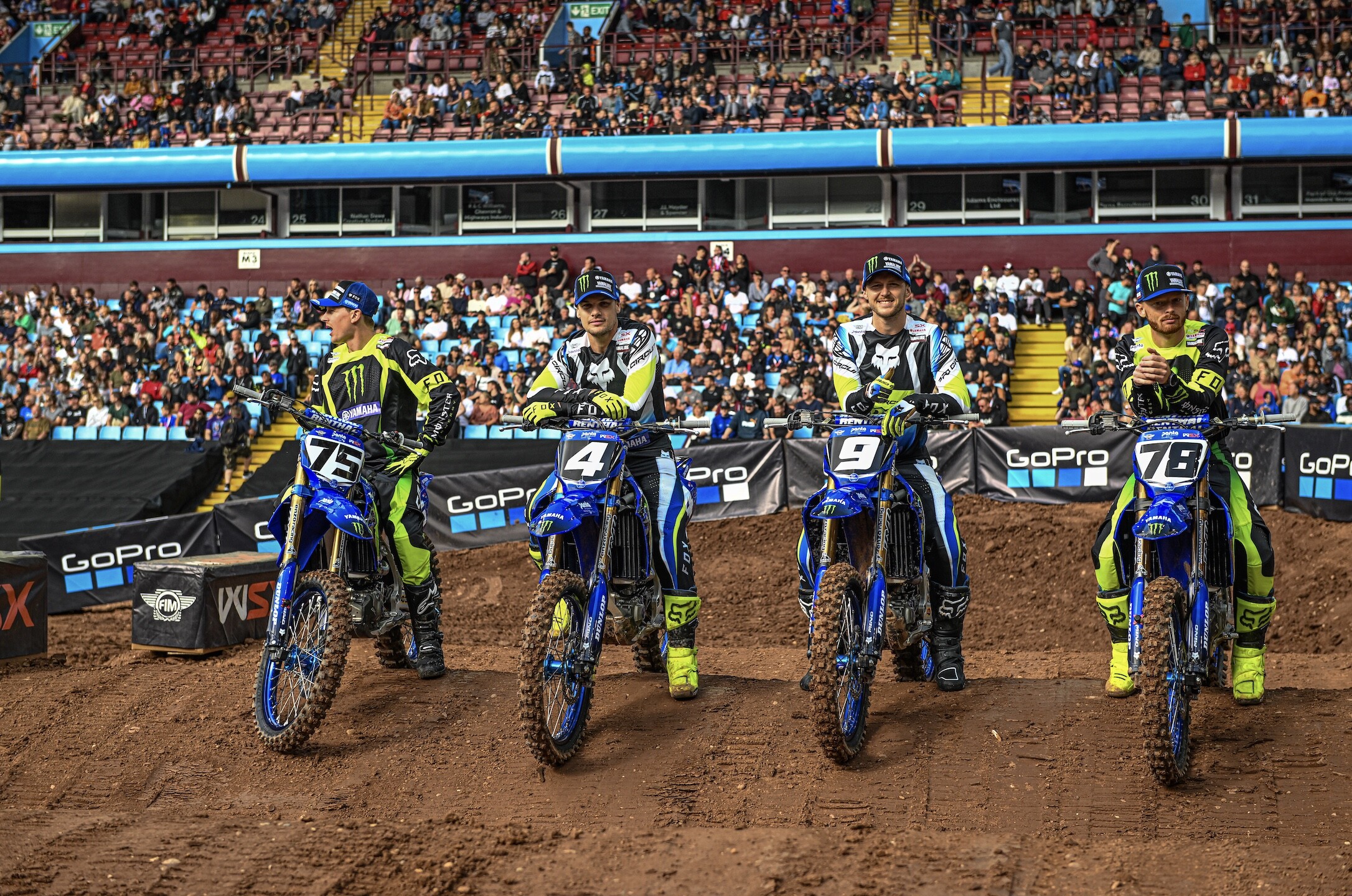 CDR team lineup Josh Hill, Luke Clout, Aaron Tanti, and Grant Harlan. 