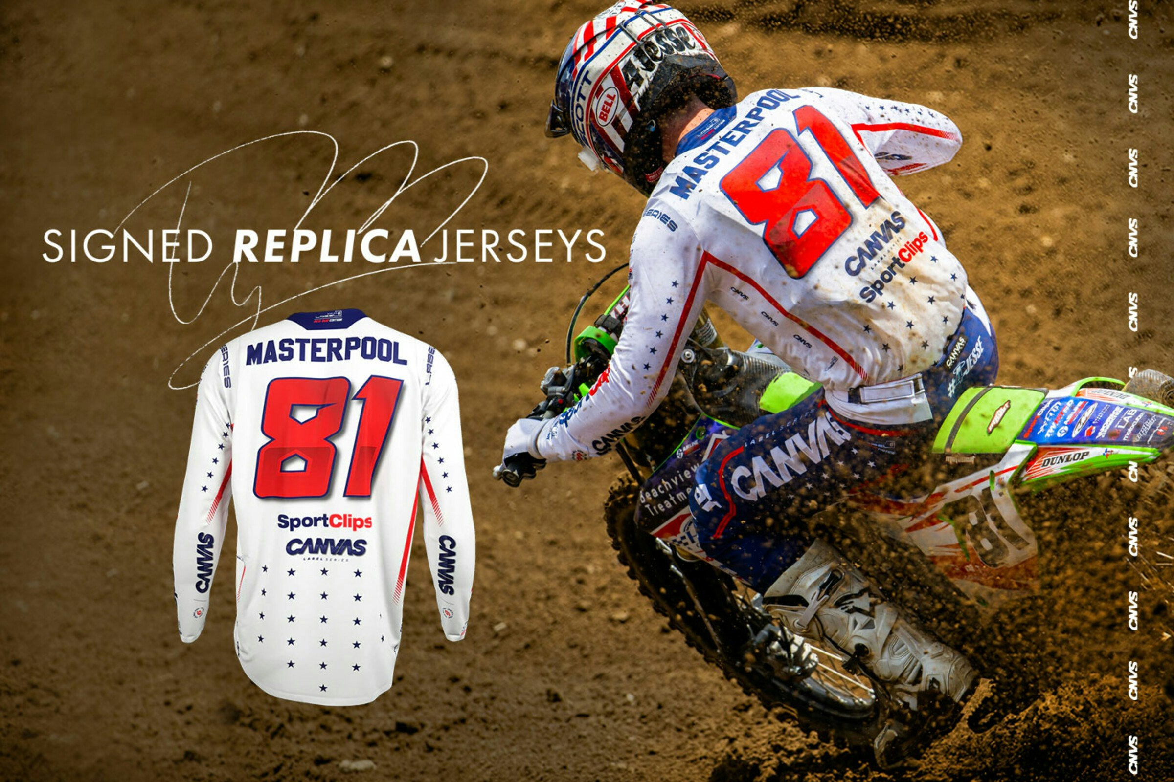 Canvas MX Provides Unique Opportunity for Ty Masterpool to Help Fund His 2023 Season