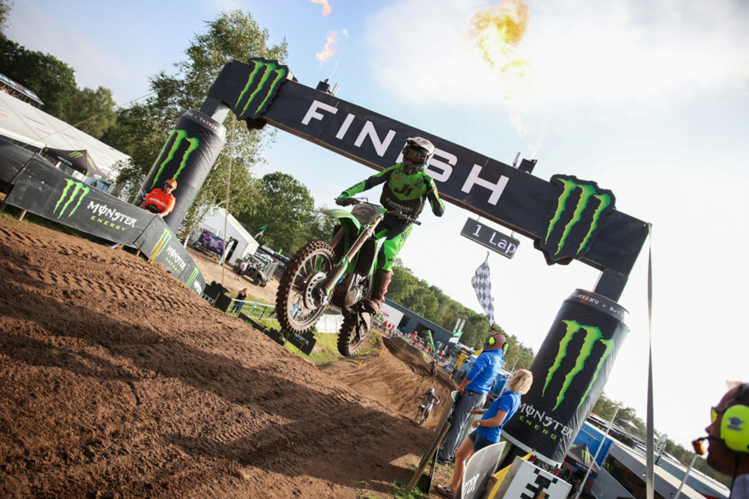 Febvre (MXGP) & L.Coenen (MX2) Claim MXGP of Netherlands Qualifying Race Wins