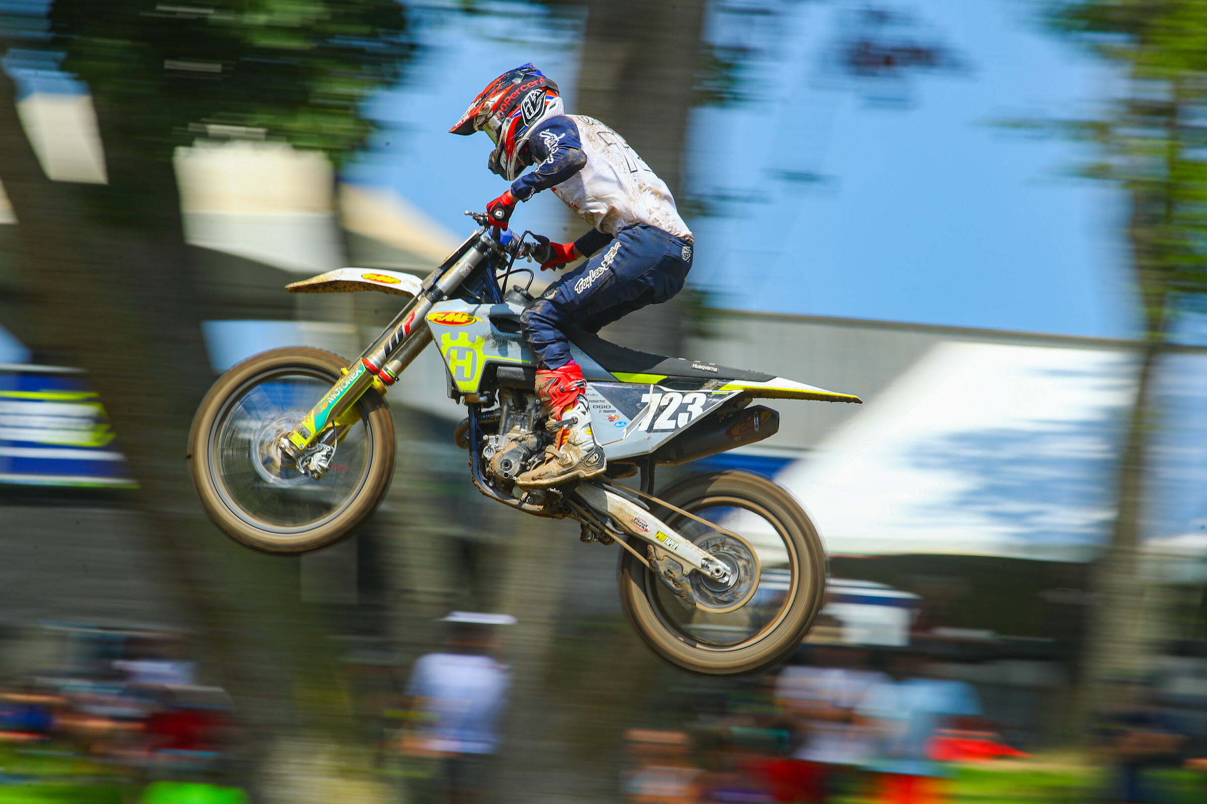 Gibson at the Ironman National Scouting Moto Combine event in August.