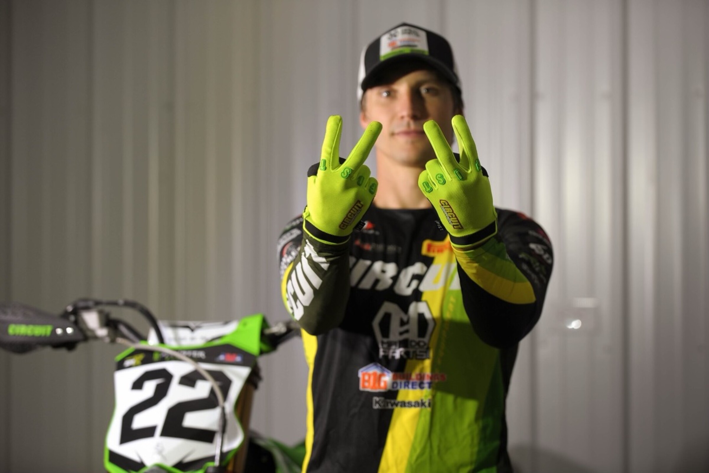 Fredrik Noren Returns to Madd Parts Kawasaki Team for 2024 SX, MX, and SMX