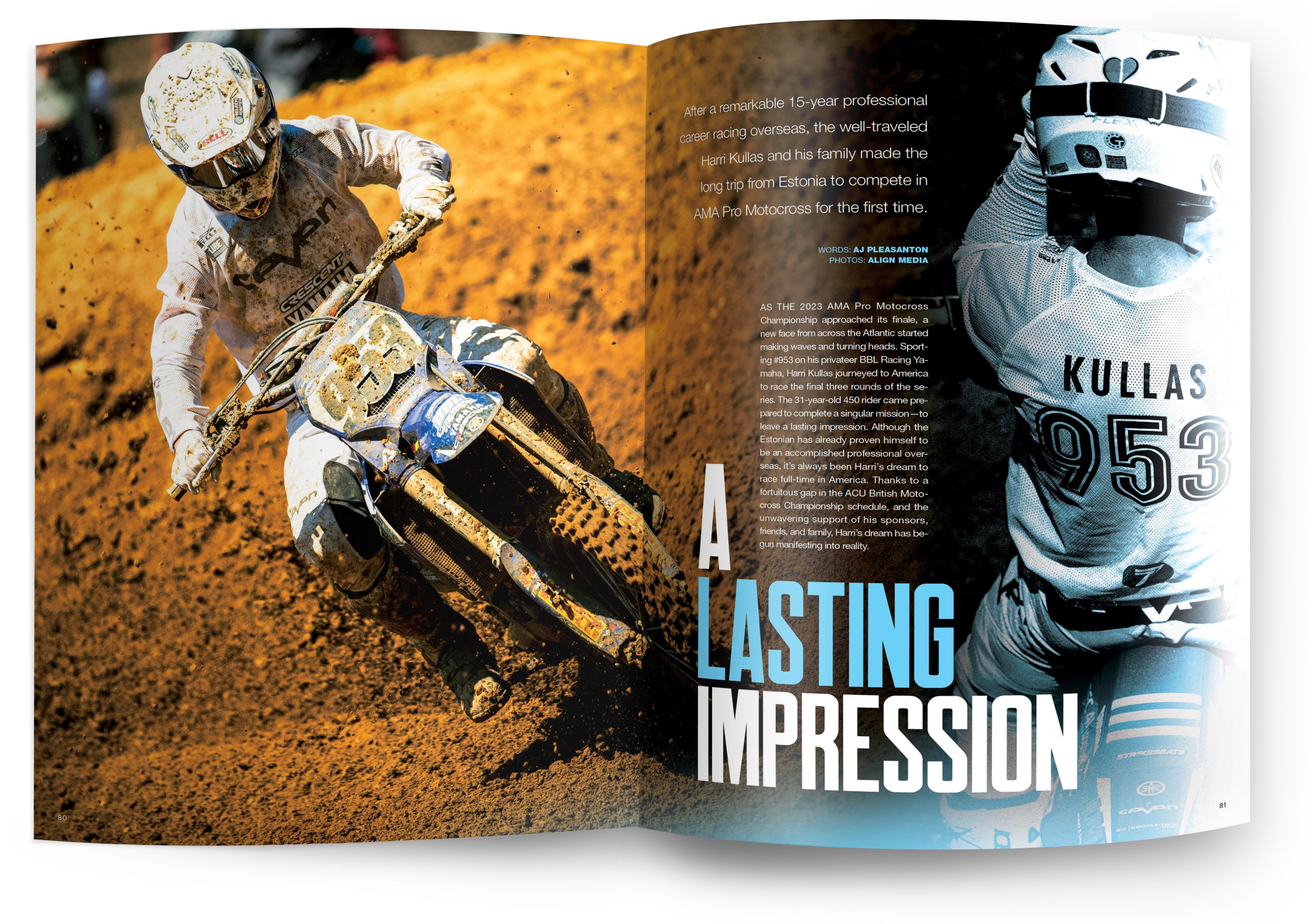 A Lasting Impression in the December 2023 Issue of Racer X Illustrated