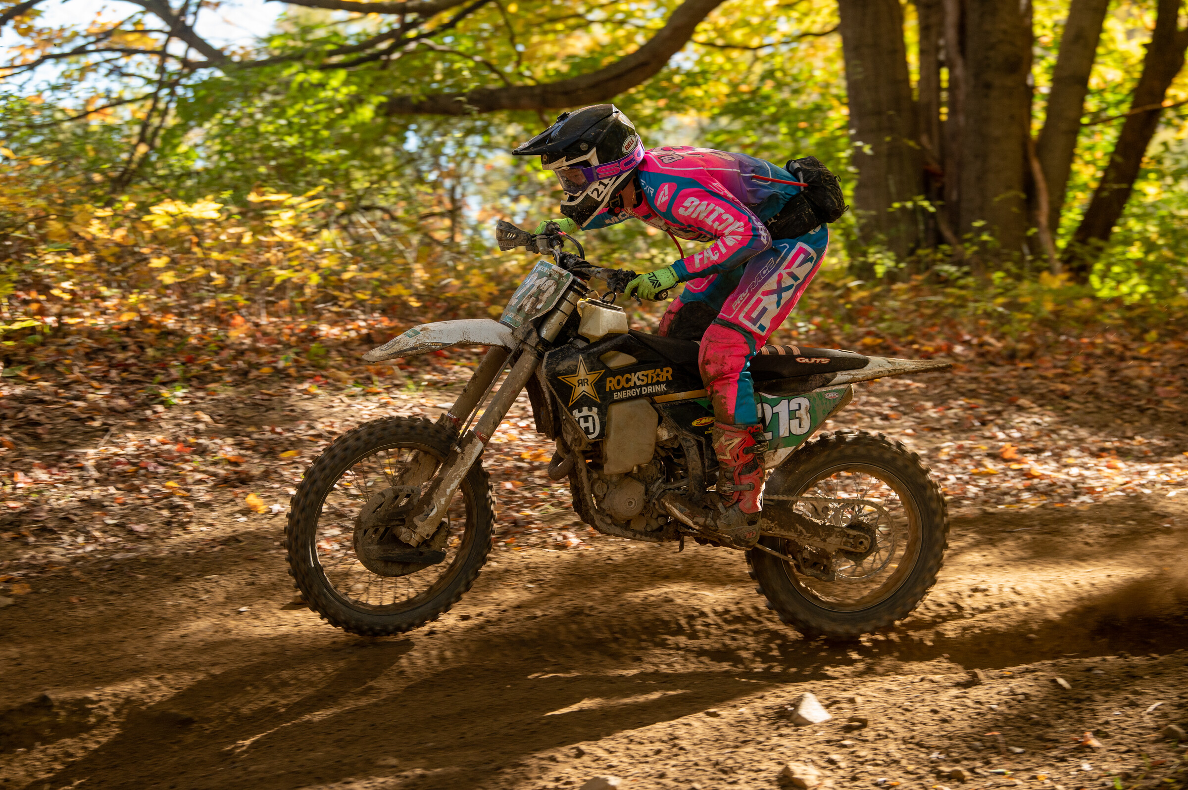 After a few years with either rain, mud or dust, Ironman was back to hero dirt in 2023. Toby Cleveland, who won this year's XC3 125cc Championship, and then jumped on a 250F for Ironman, shows how good it looks.