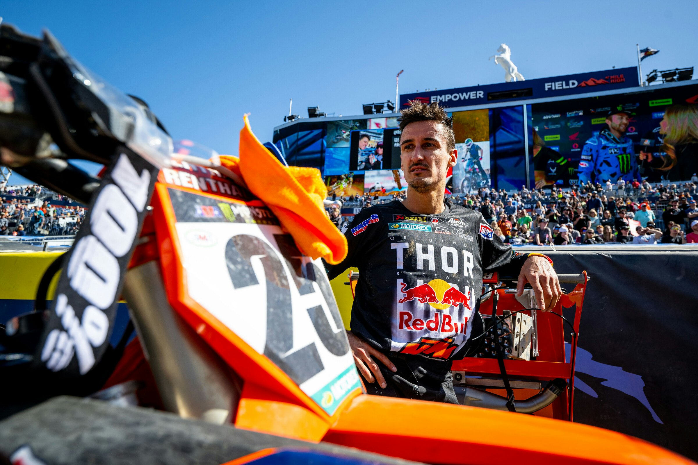 Marvin Musquin Not Racing 2024 Monster Energy AMA Supercross