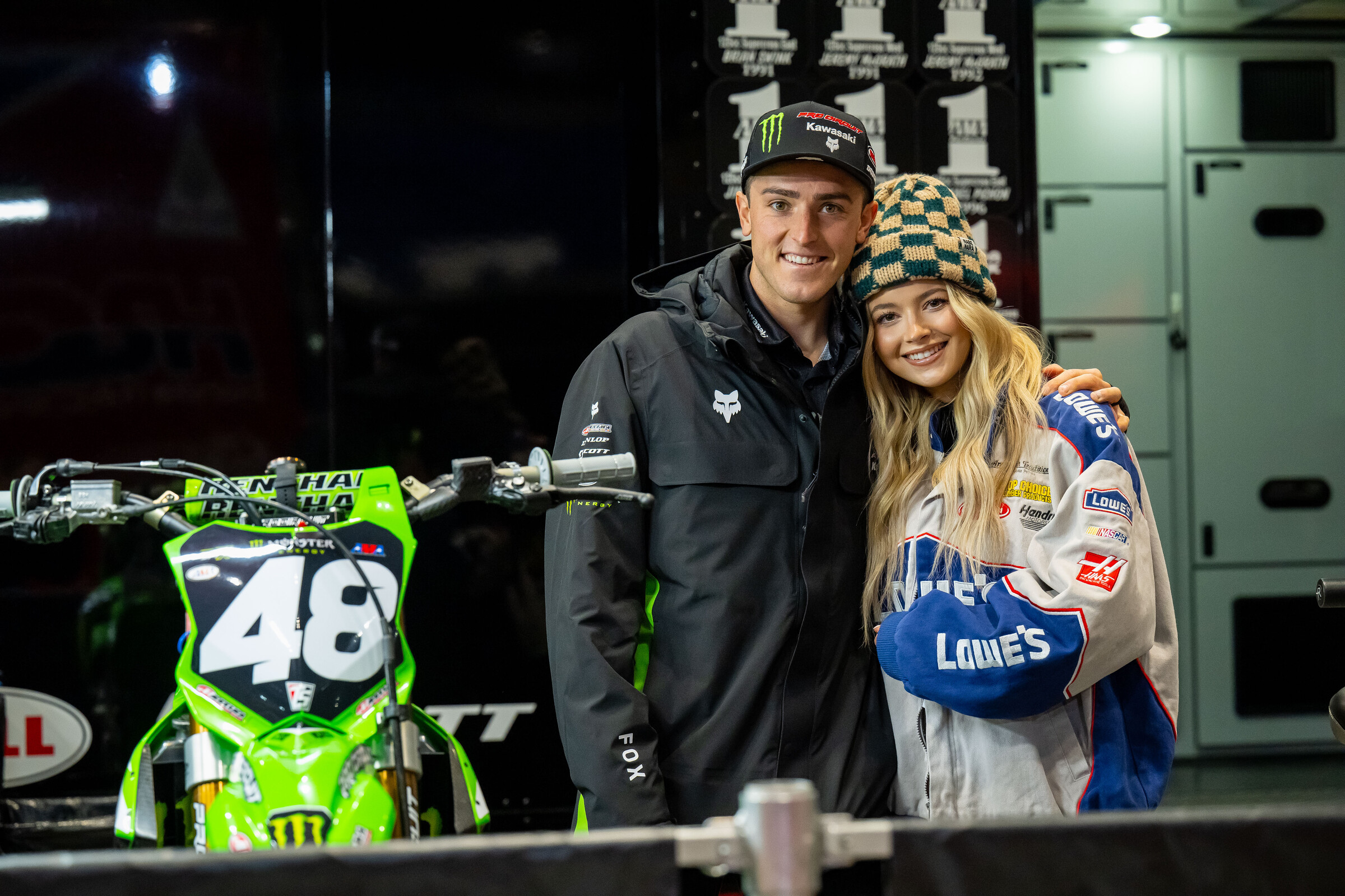 Cameron and his wife Maddie McAdoo.