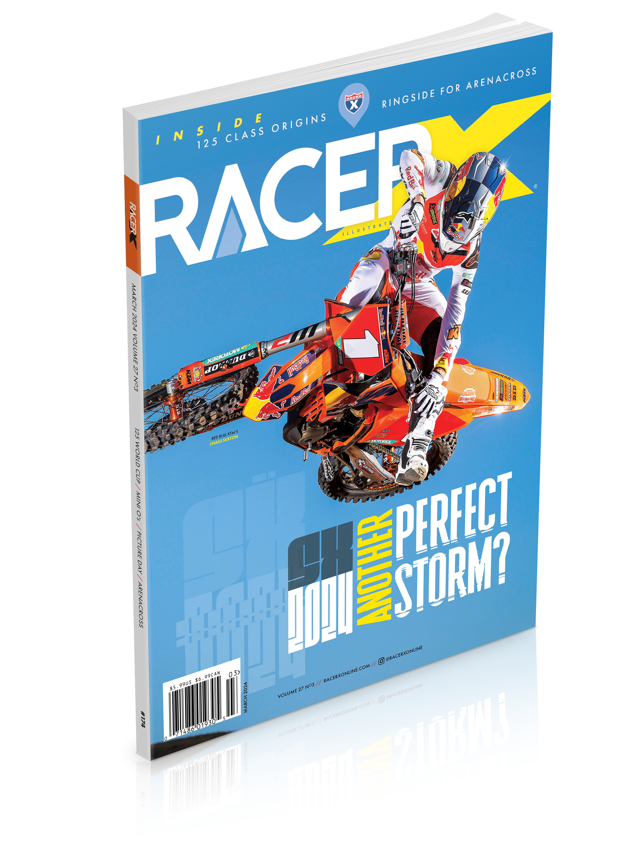 The March 2024 Issue of Racer X Illustrated Supercross Magazine