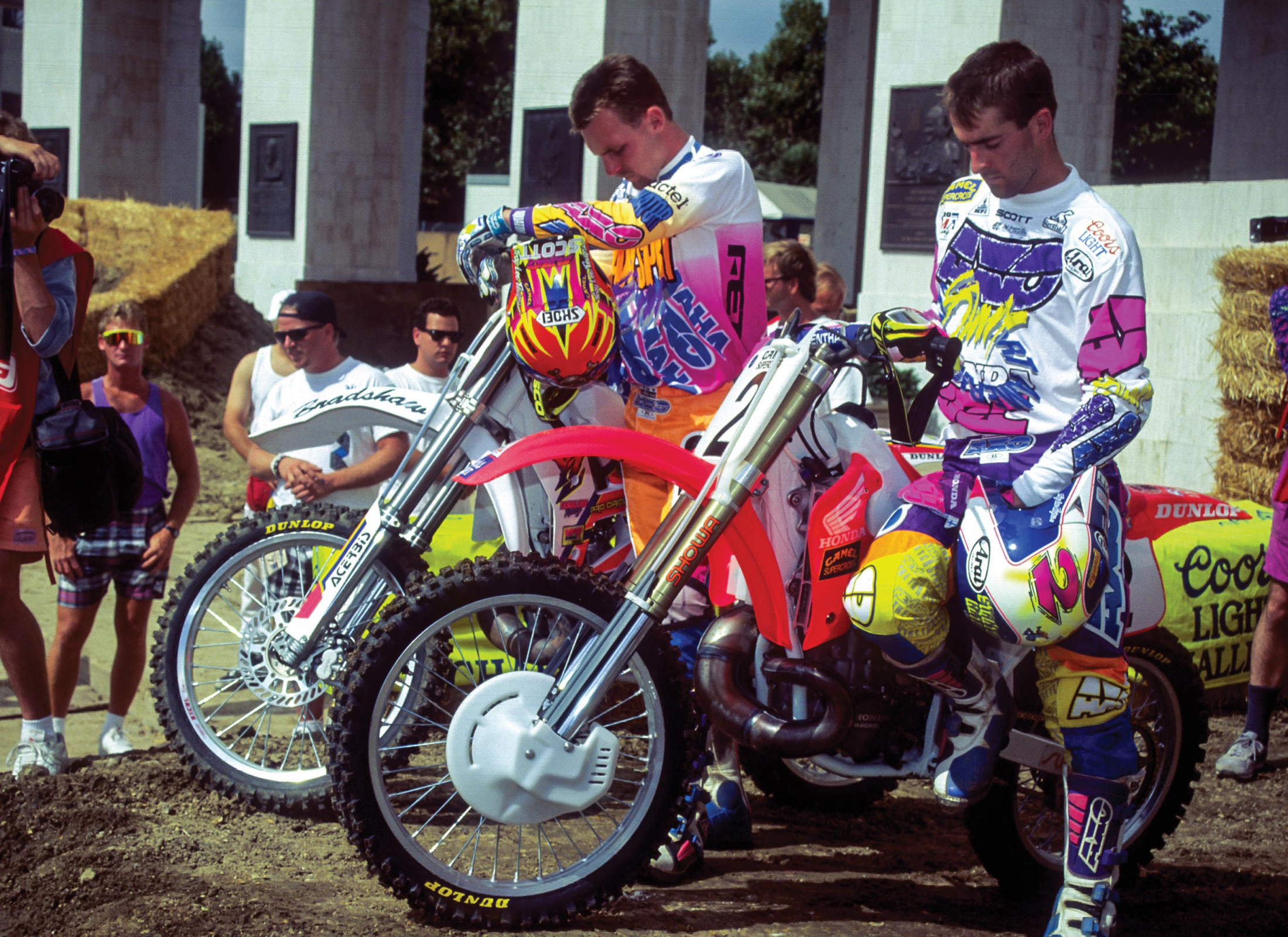 Bradshaw and Stanton in 1992.