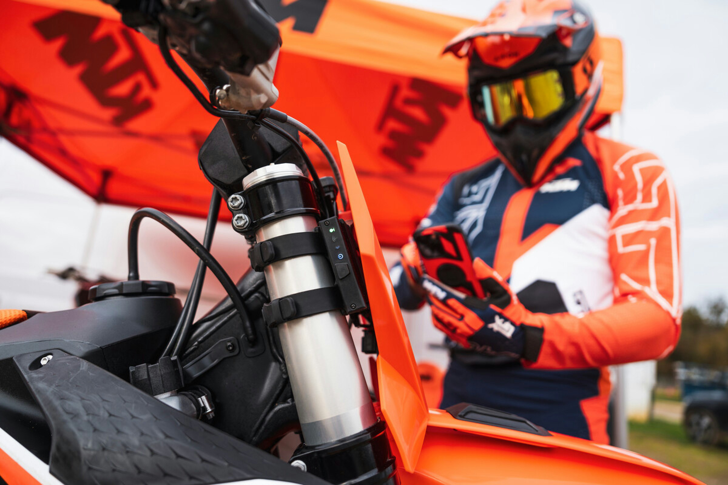 KTM Releases Off-Road Connectivity Unit for 2023 & 2024 KTM SX-F and XC-F Models