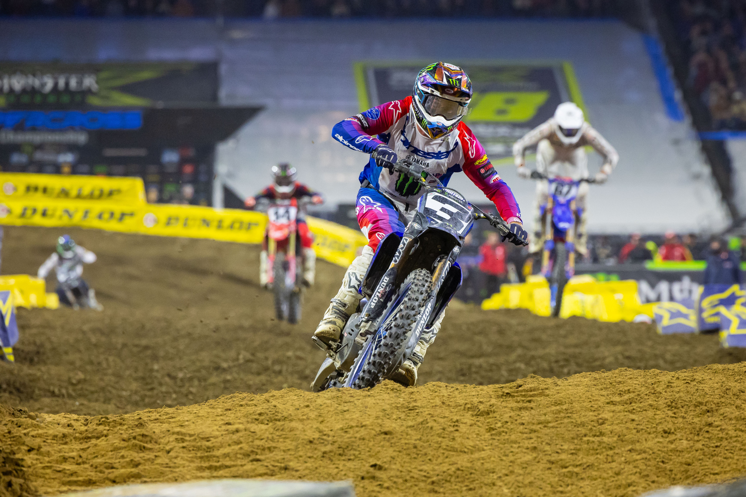 Eli Tomac had arm pump, everyone calm down.