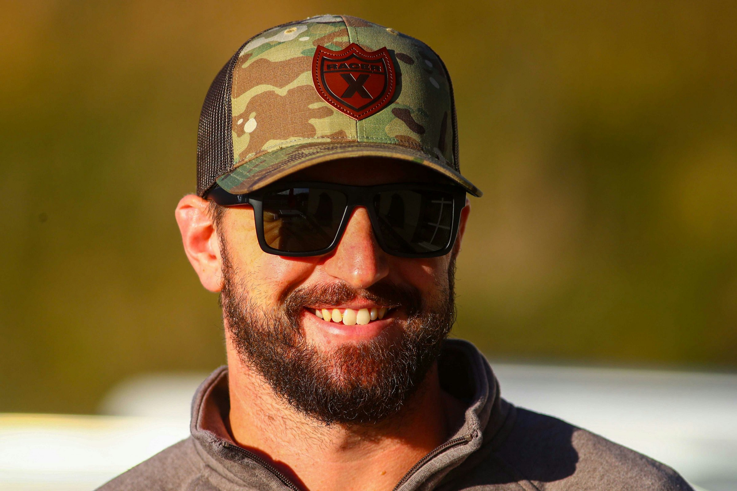 A Camo Trucker Hat with a Touch of Class