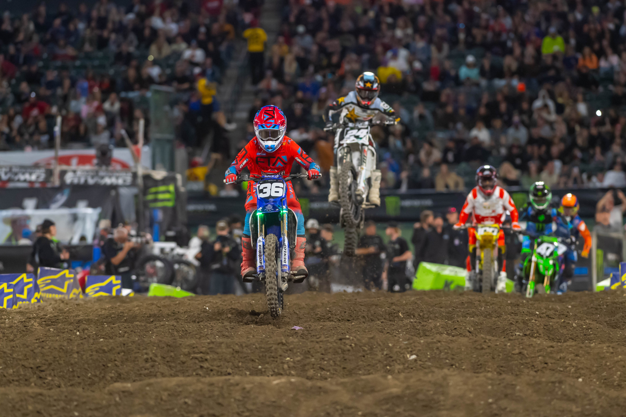 Nicoletti putting in work after a killer start.