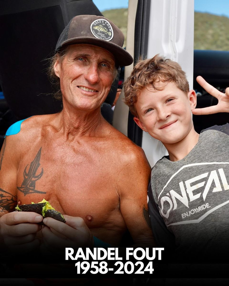 Randy Fout and son