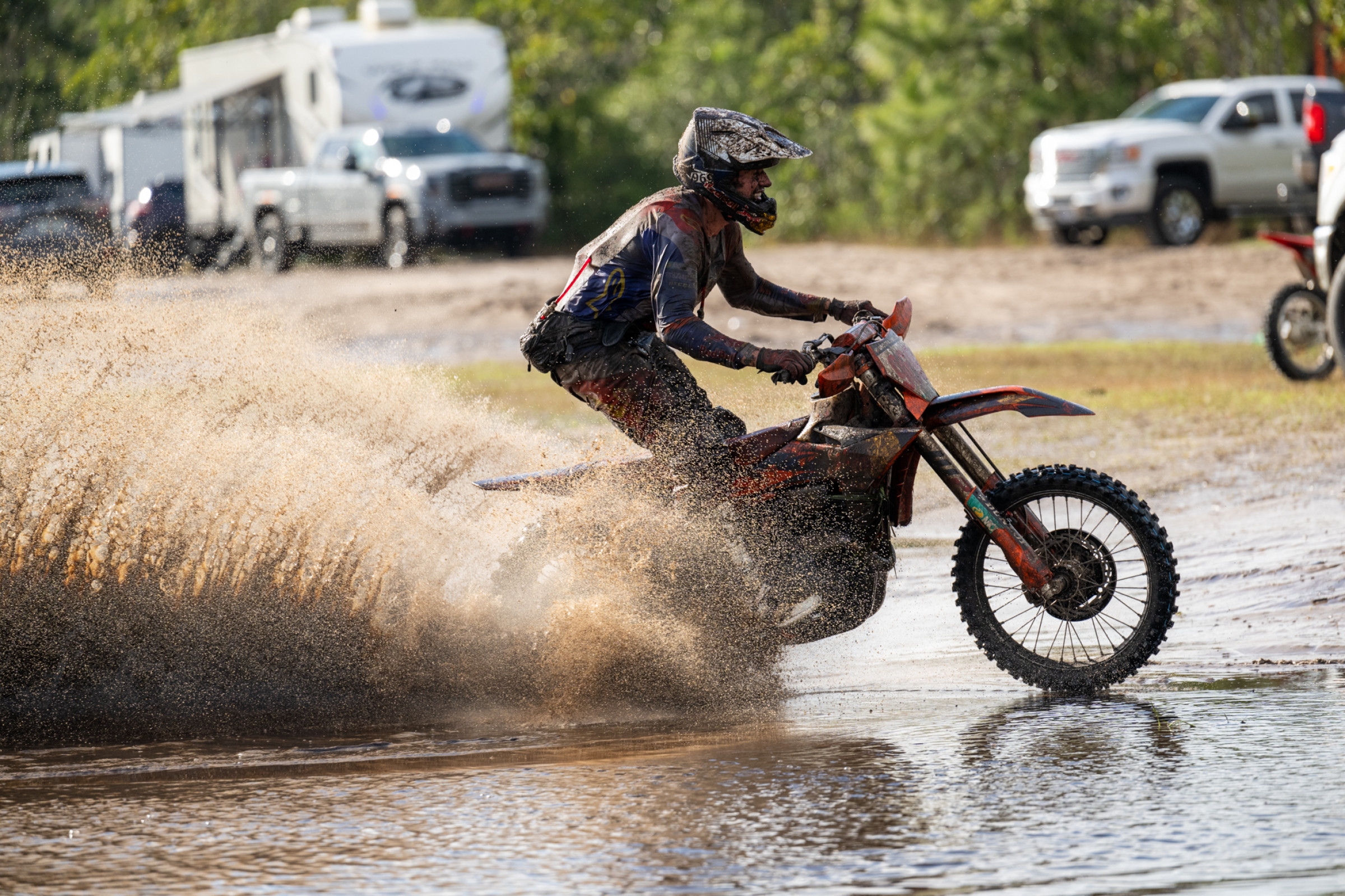 Johnny Girroir at the Wild Boar GNCC.