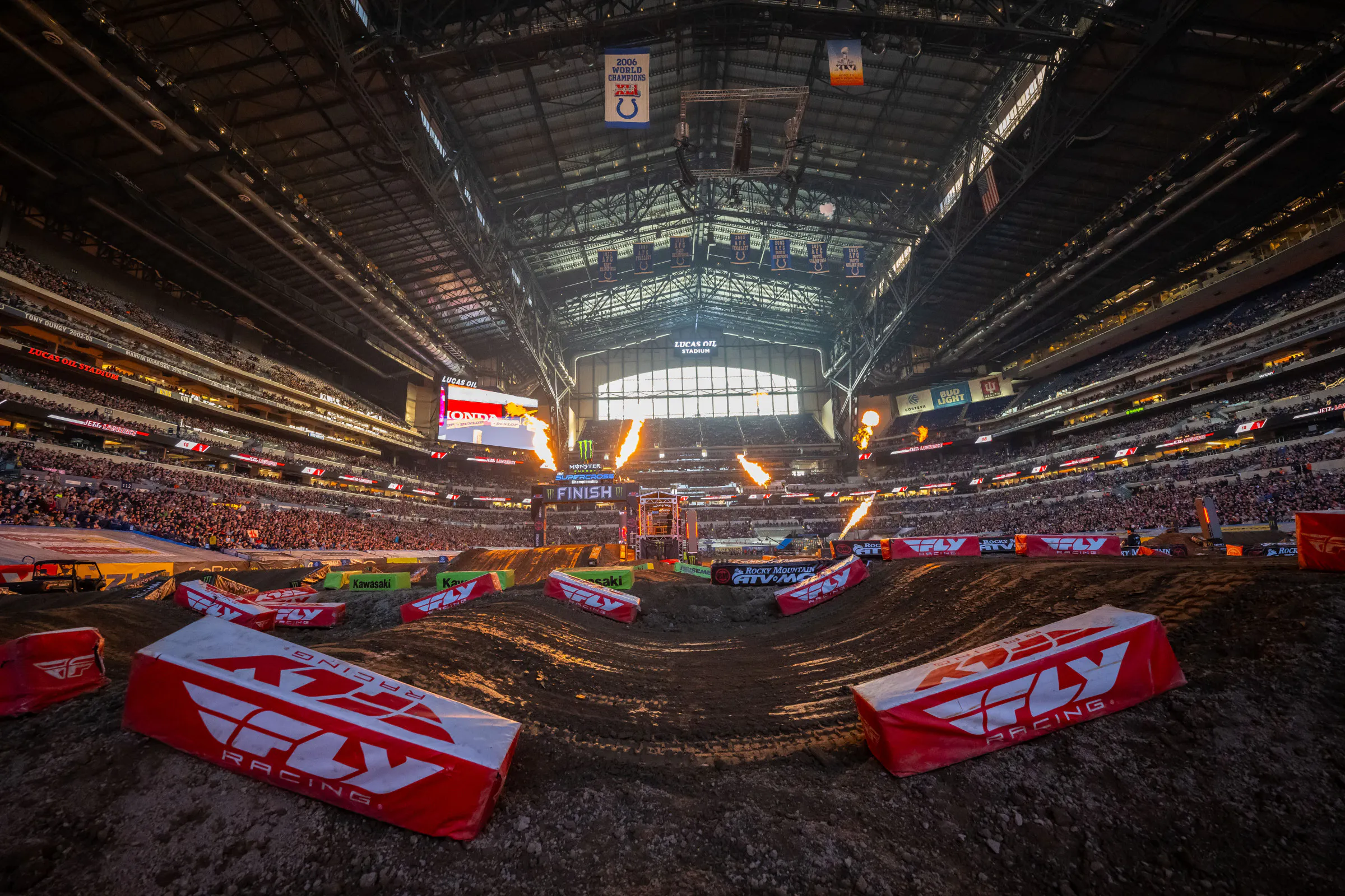 Indianapolis SX Full Race Day and TV Broadcast Schedules