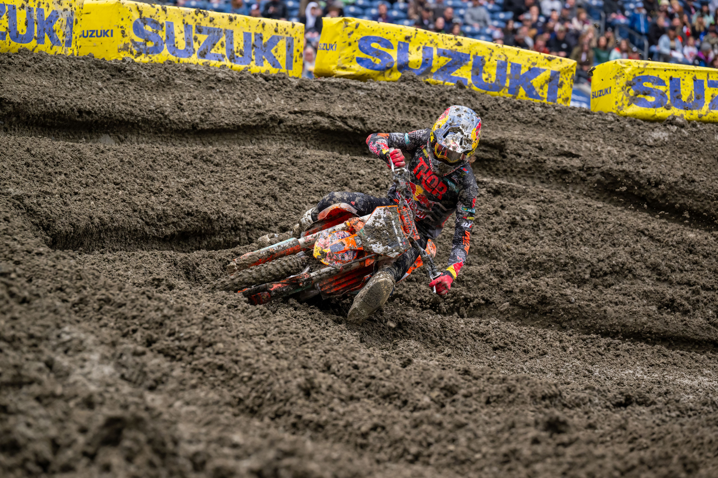 Aaron Plessinger can be dangerous in these nasty conditions.
