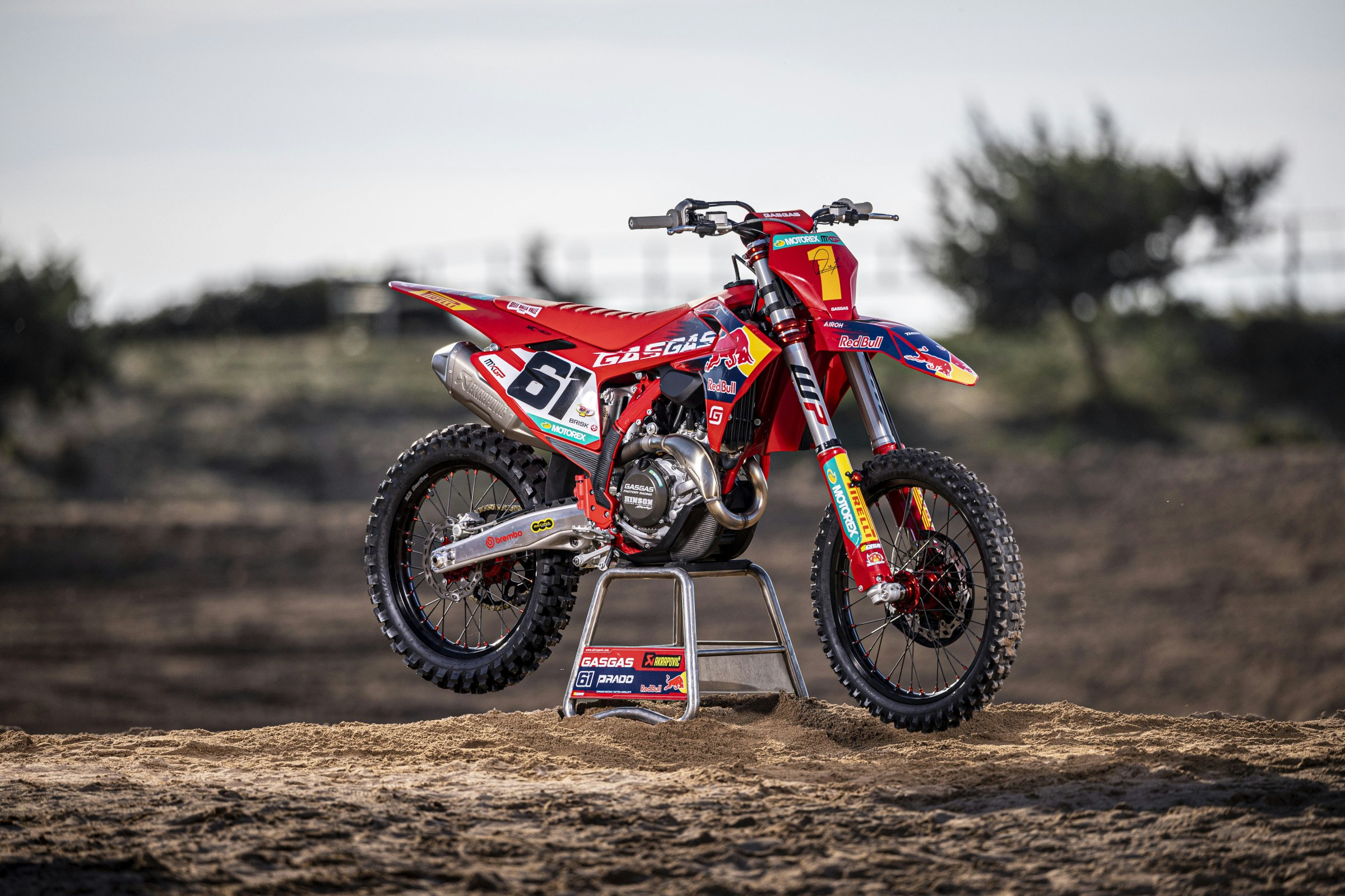 GasGas Celebrates 2023 MXGP World Champion with Special MC 450F Prado Edition
