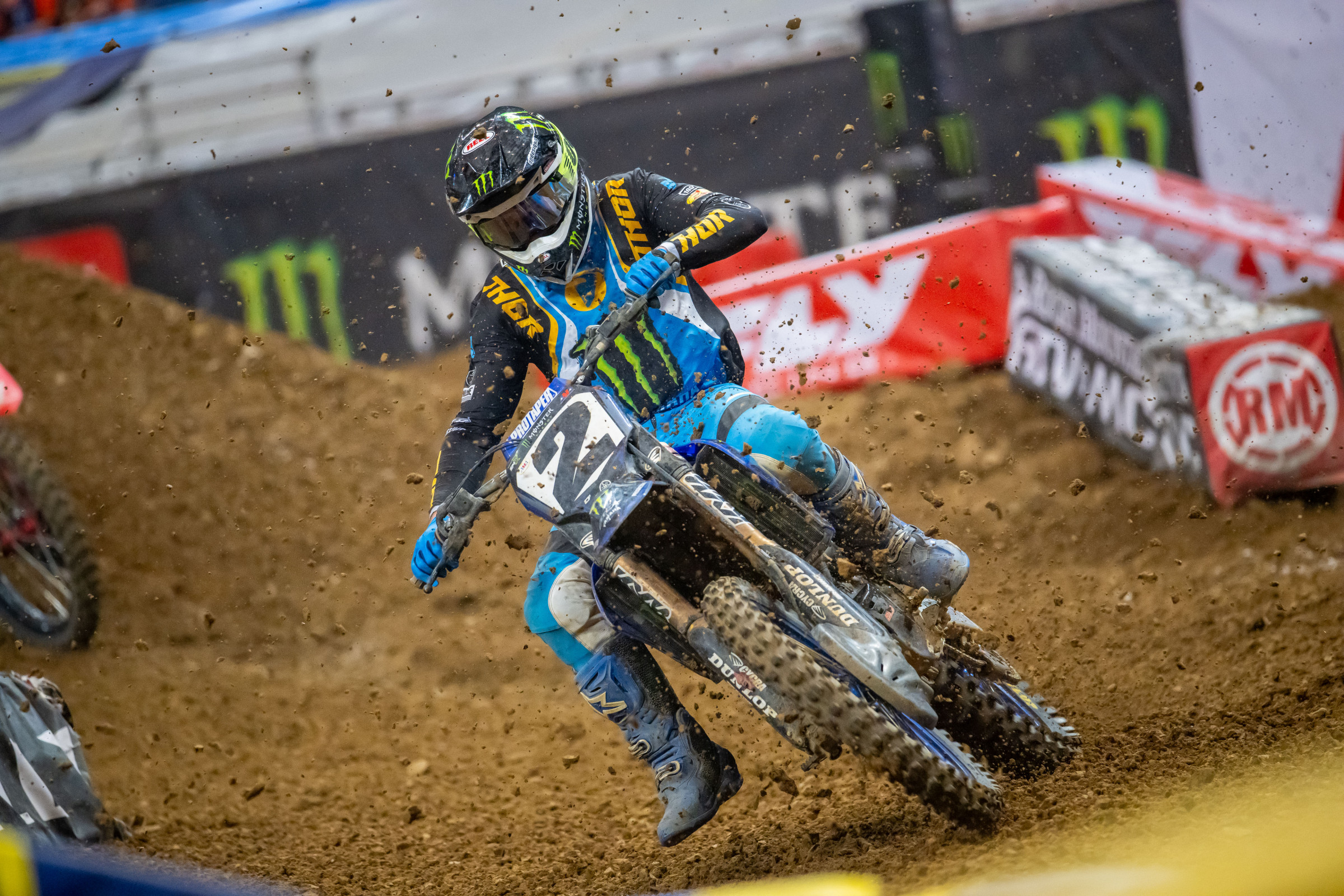 Cooper Webb is NOT the guy you want to have right on your rear fender during a race or in the championship standings. He will always fight to the end.